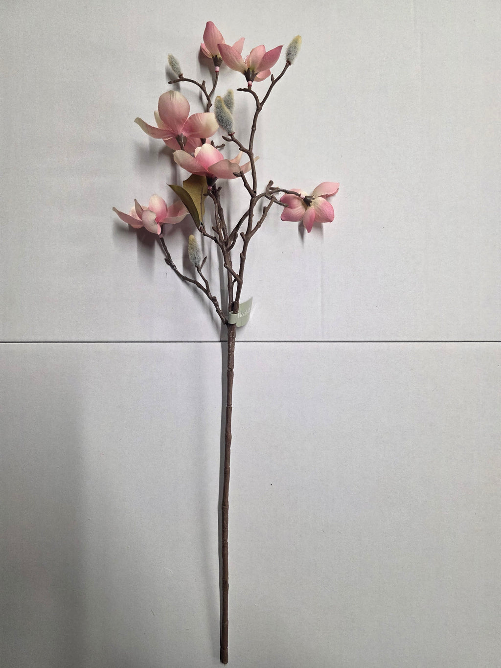 Artificial Magnolia Spray Pink 63cm