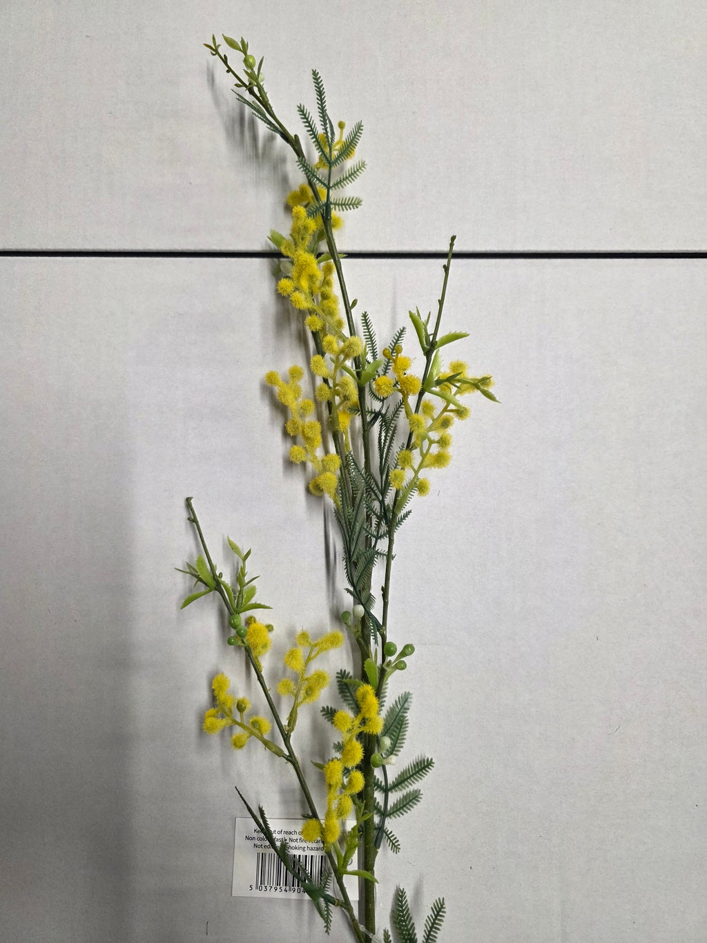 Artificial Mimosa Spray Yellow 80cm (PACK OF 2)