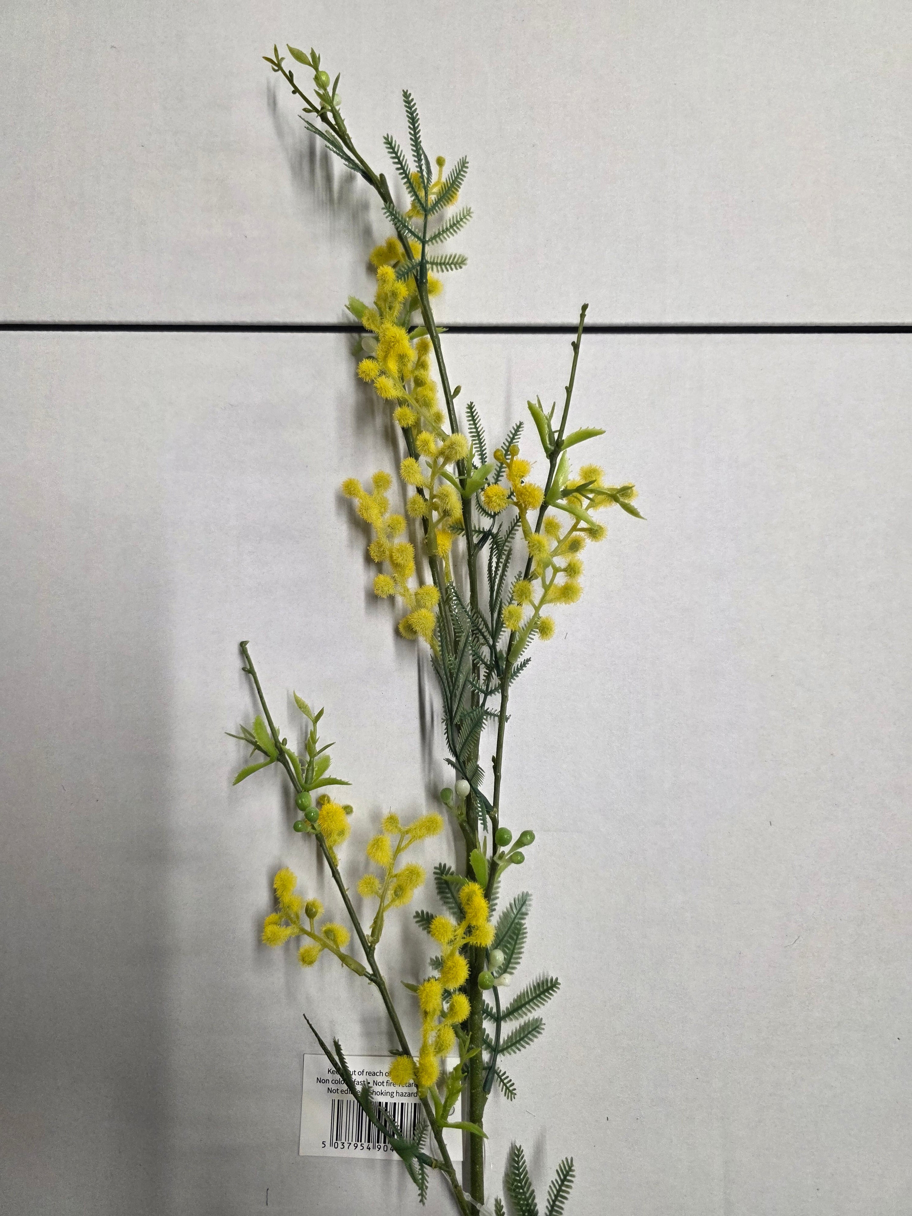 Artificial Mimosa Spray Yellow 80cm (PACK OF 2)