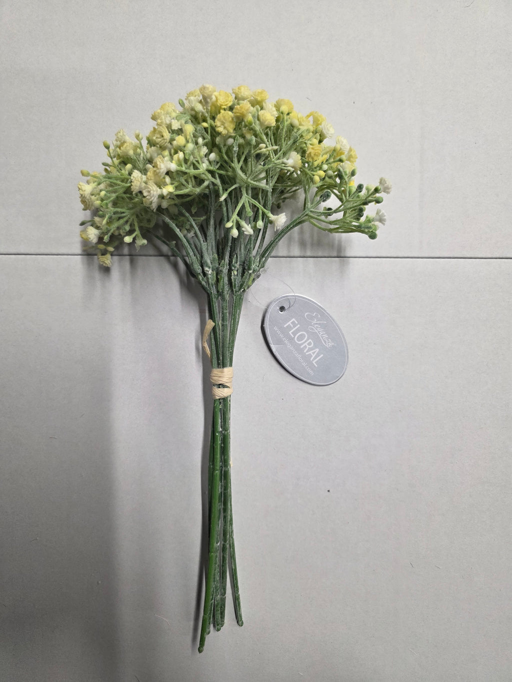 Artificial Mini Open Gypsophilia With Bud Bunch X 6 (PACK OF 2)