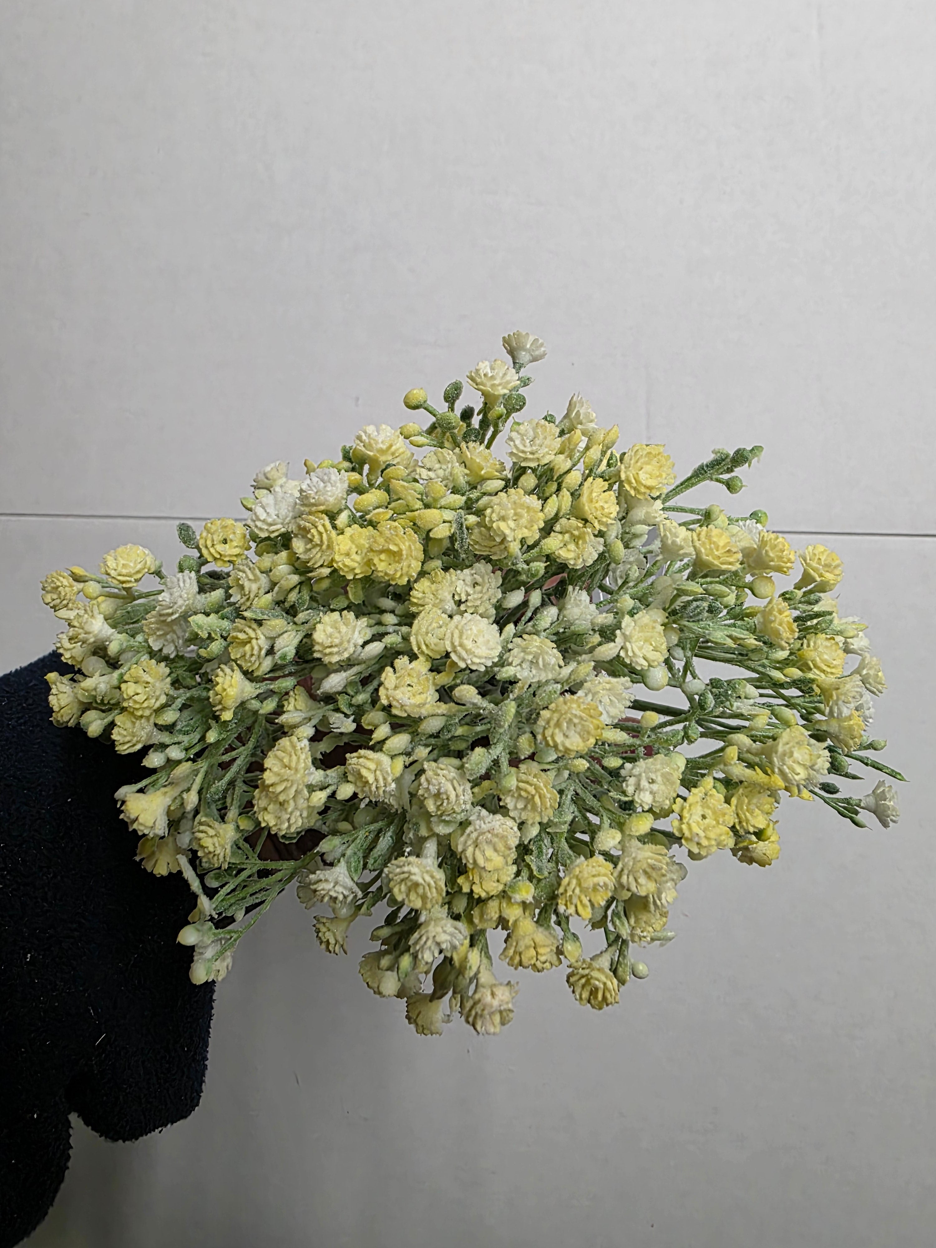 Artificial Mini Open Gypsophilia With Bud Bunch X 6 (PACK OF 2)