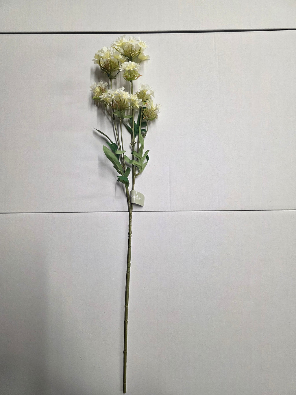 Artificial Mini Wild Flower Spray 68cm Cream (PACK OF 2)