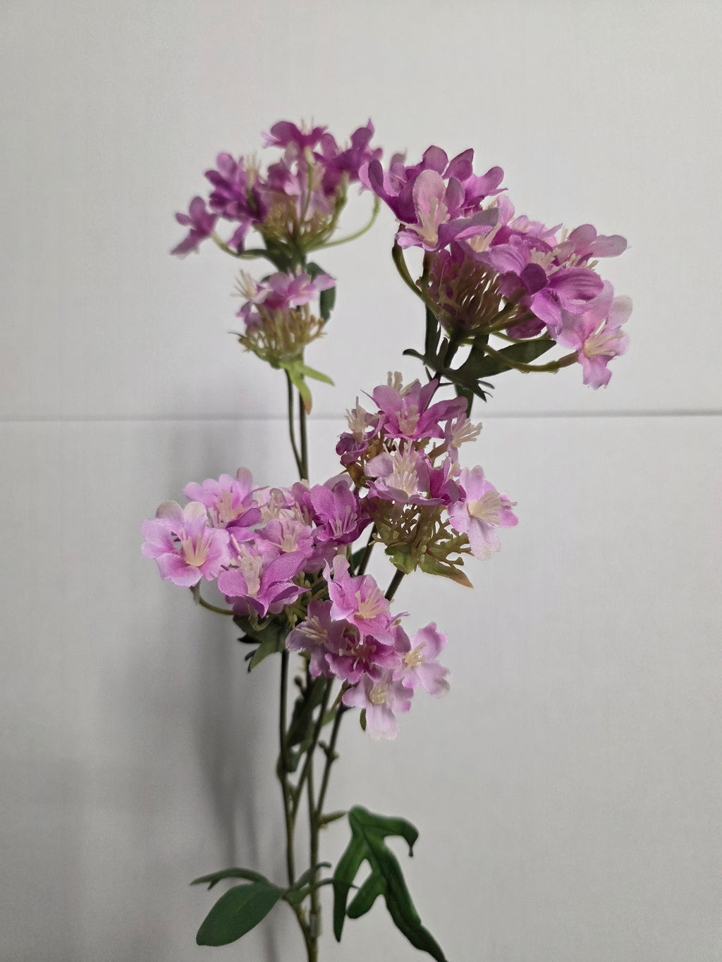Artificial Mini Wild Flower Spray 68cm Violet (PACK OF 2)