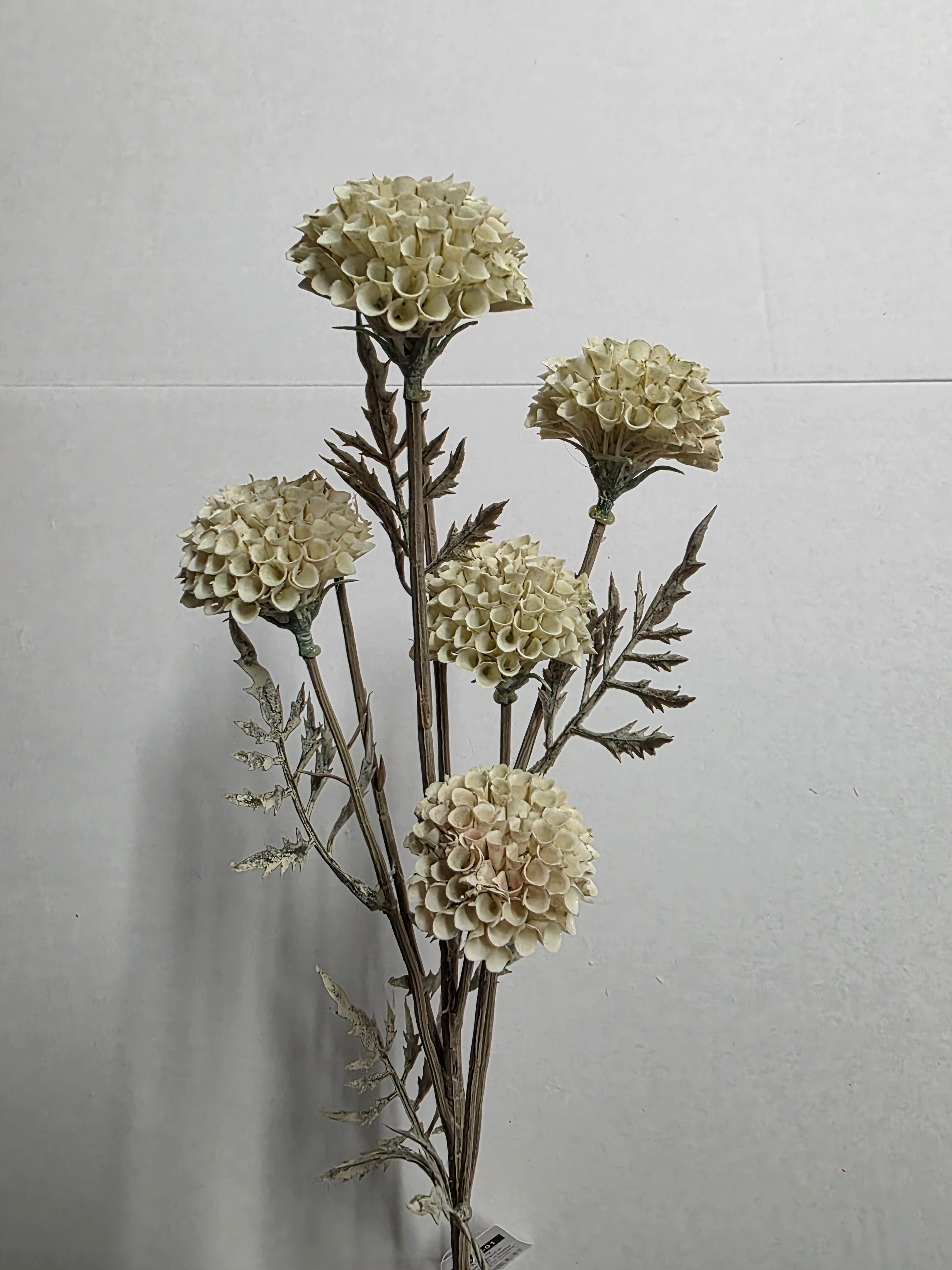 Artificial Mum Spray 5 Heads Cream (PACK OF 2)