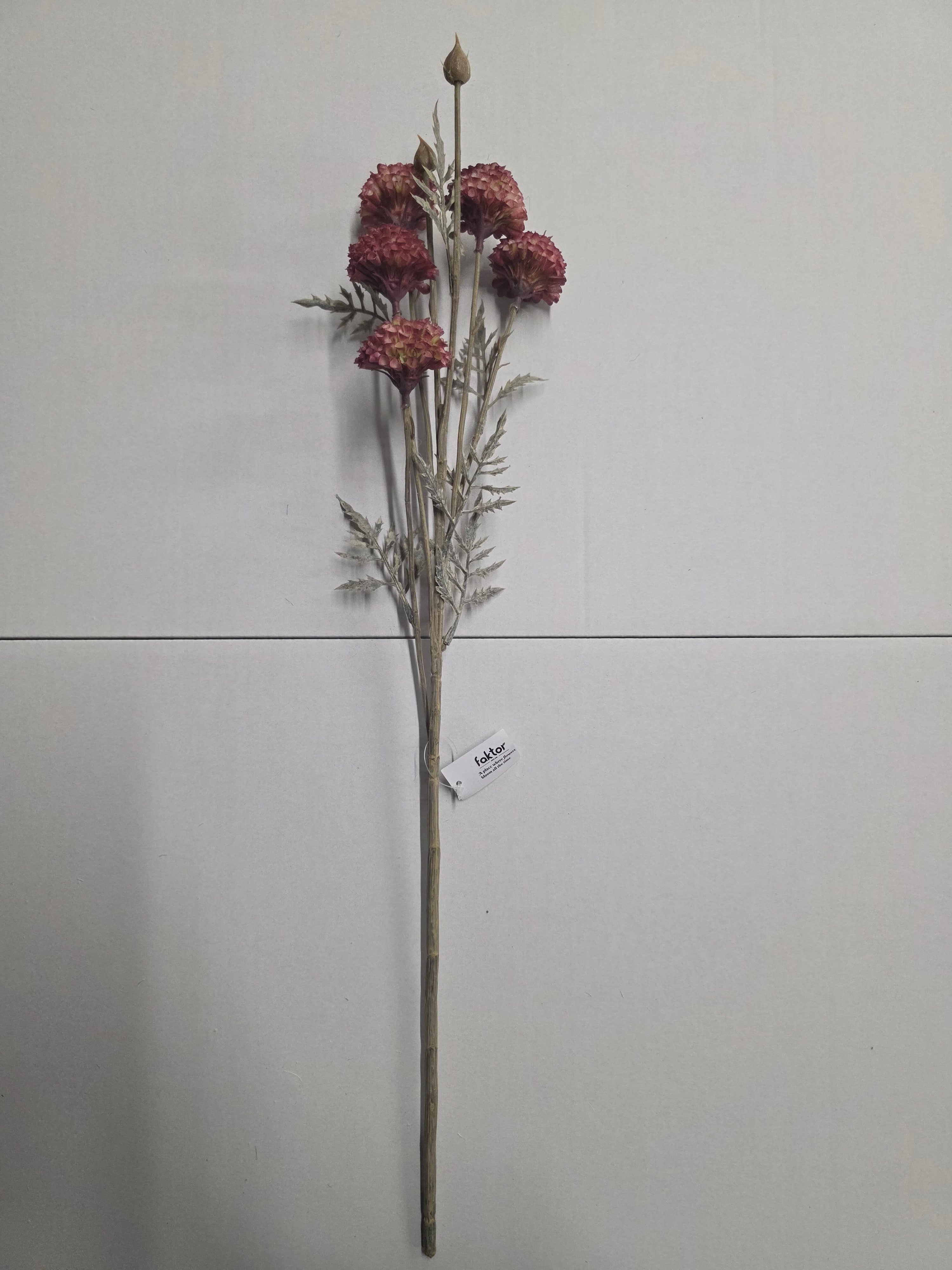 Artificial Mum Spray 5 Heads Pink (PACK OF 2)