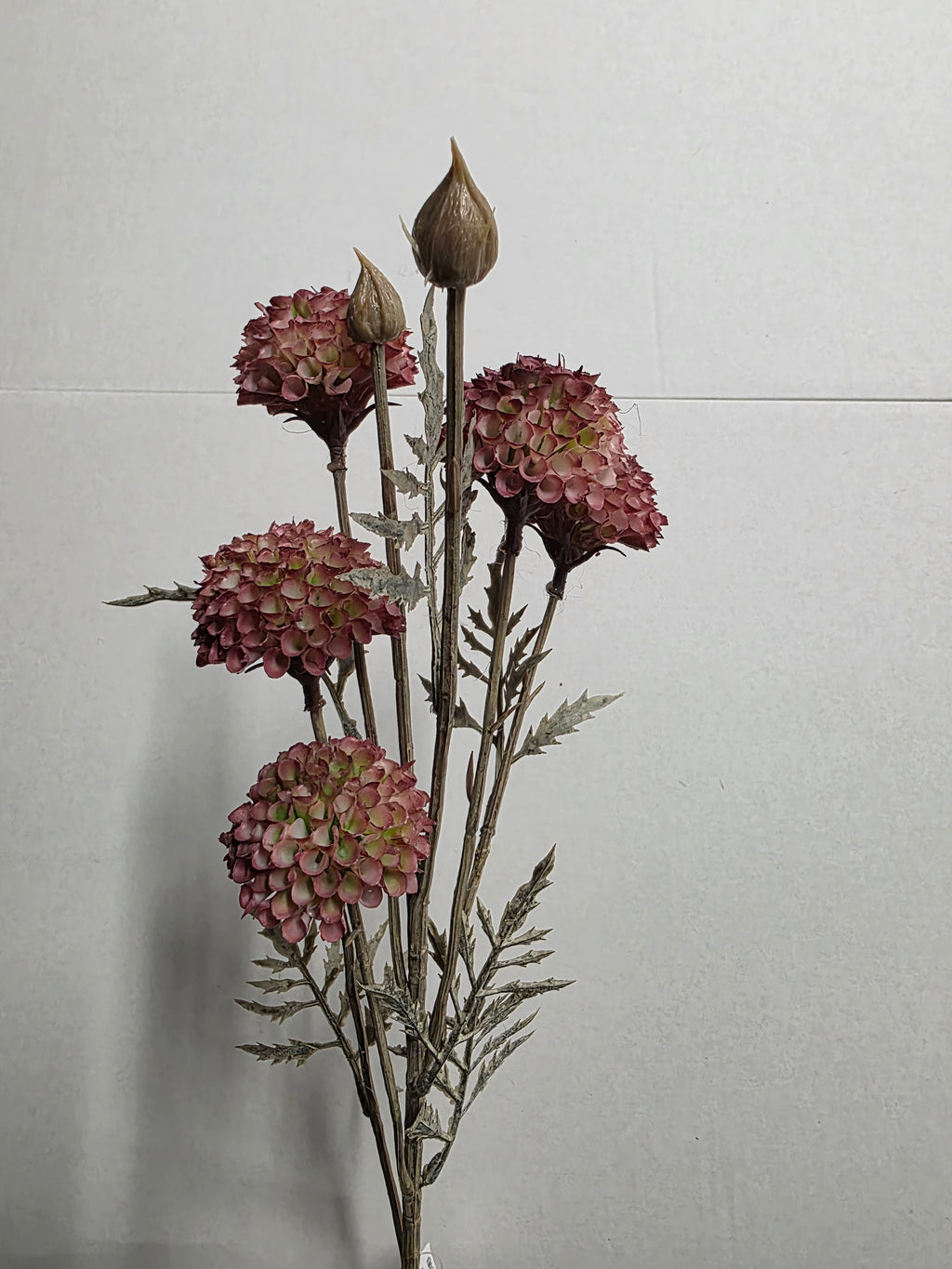 Artificial Mum Spray 5 Heads Pink (PACK OF 2)