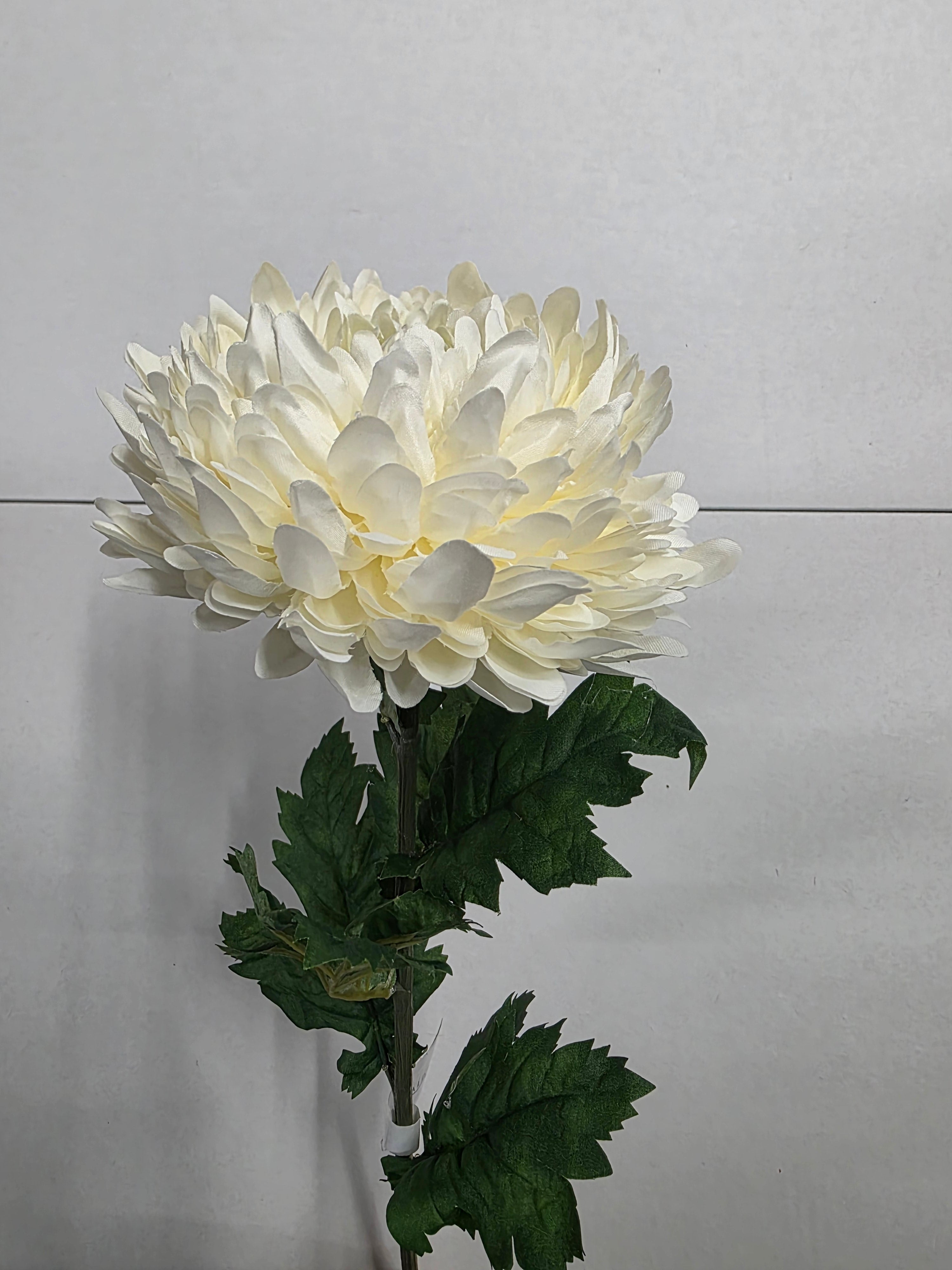 Artificial Mum Spray Cream Pink 75cm