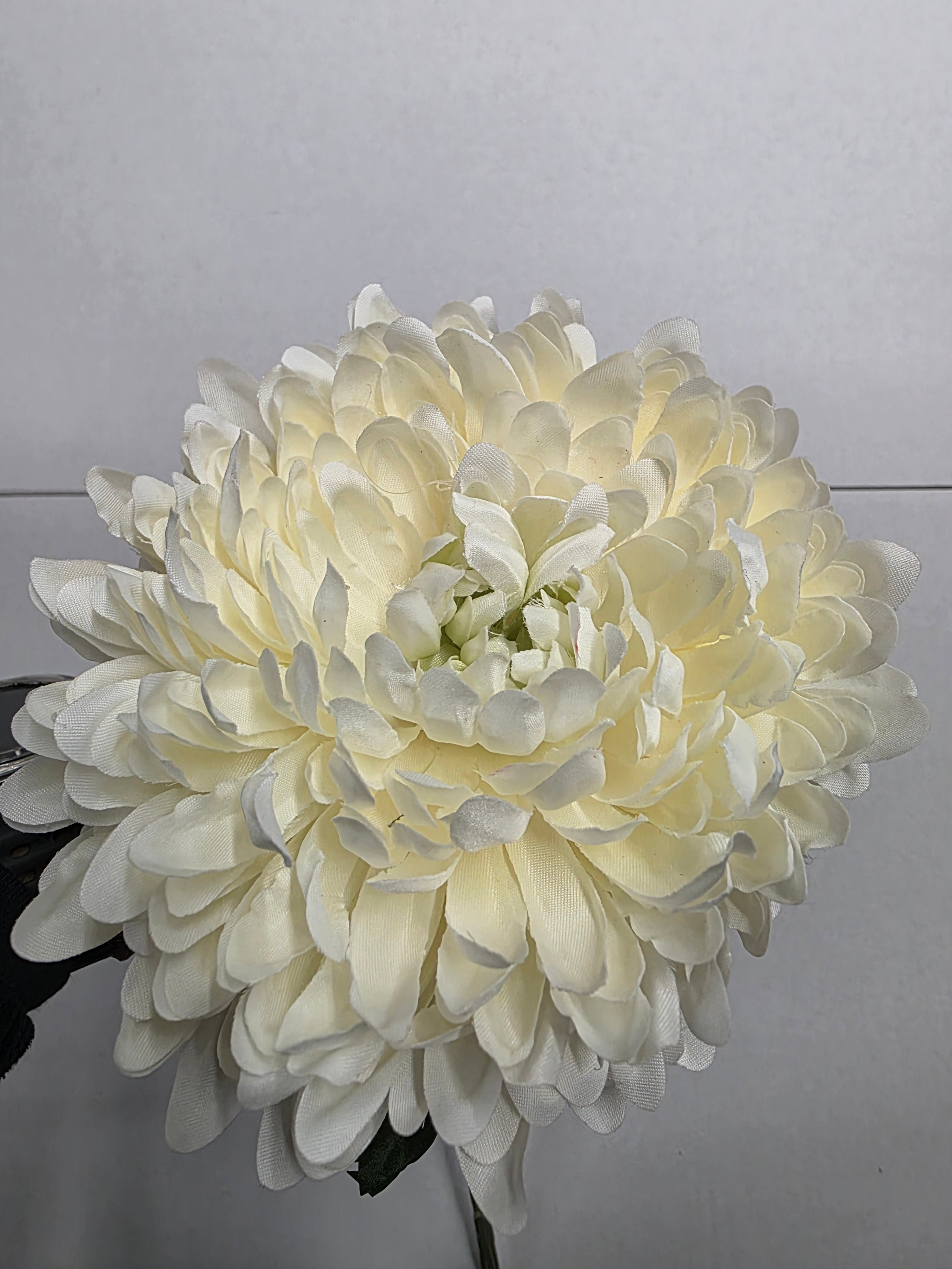 Artificial Mum Spray Cream Pink 75cm