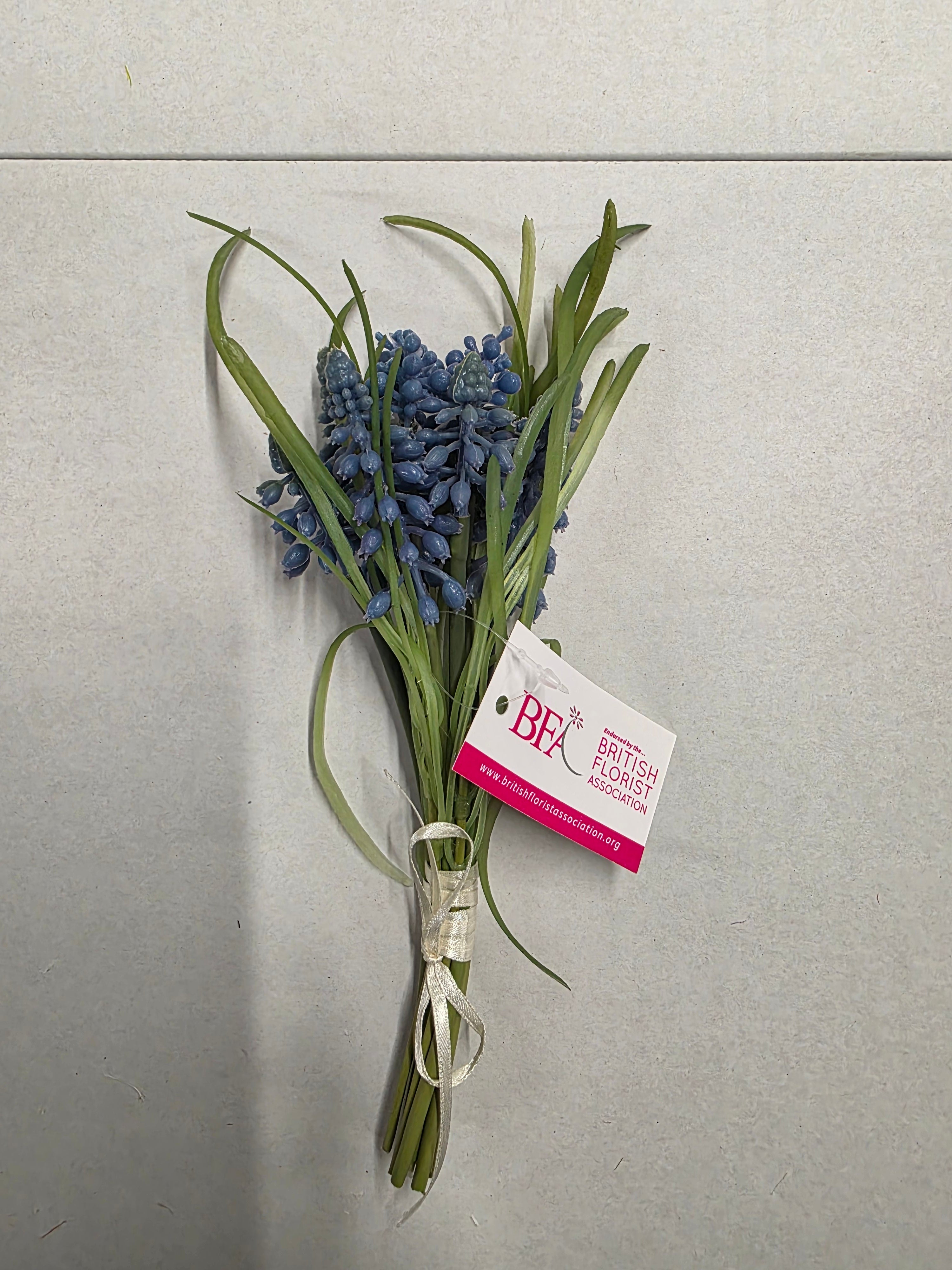 Artificial Muscari Blue (PACK OF 2)