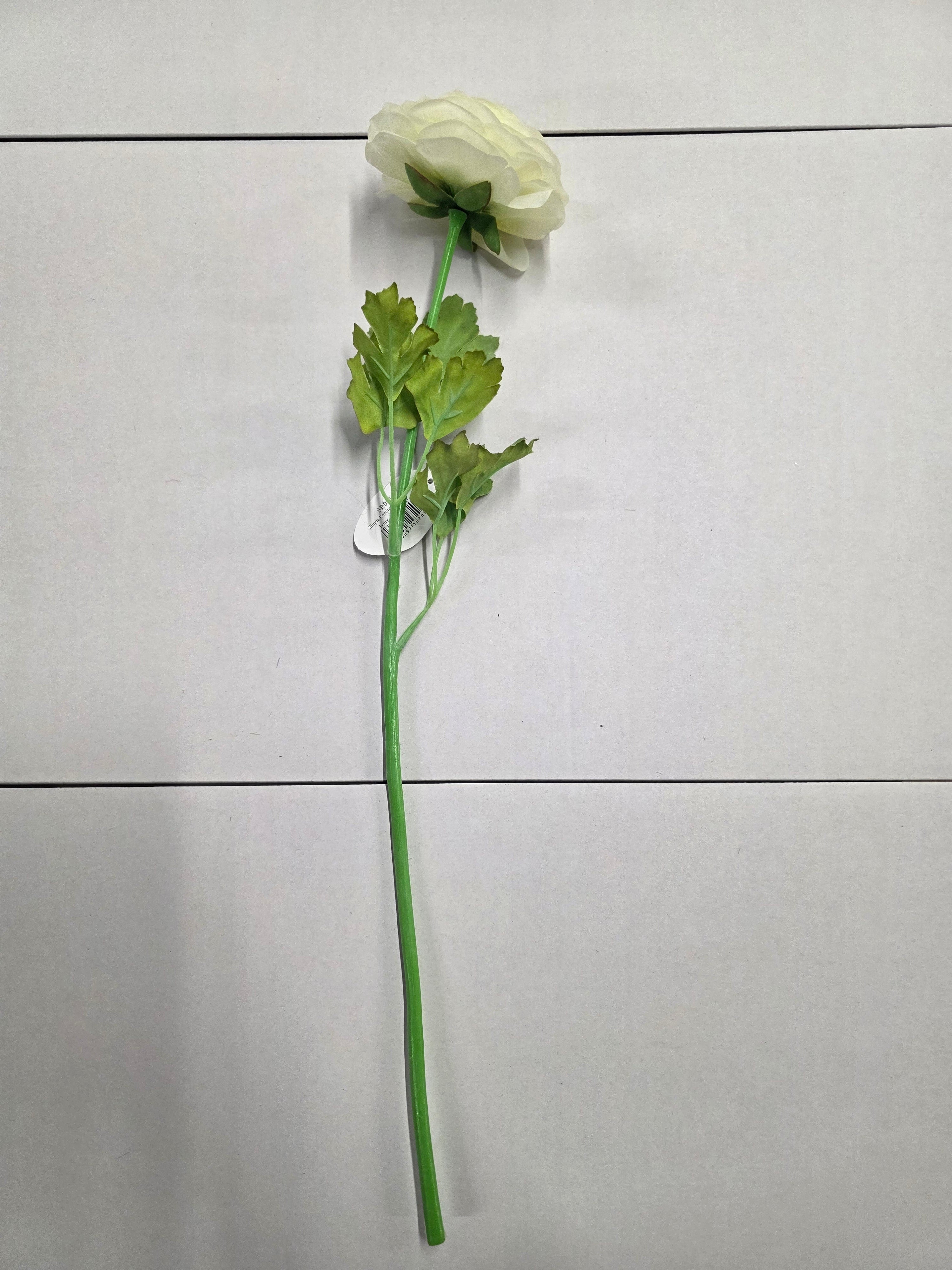 Artificial Ranunculus Cream (PACK OF 2)