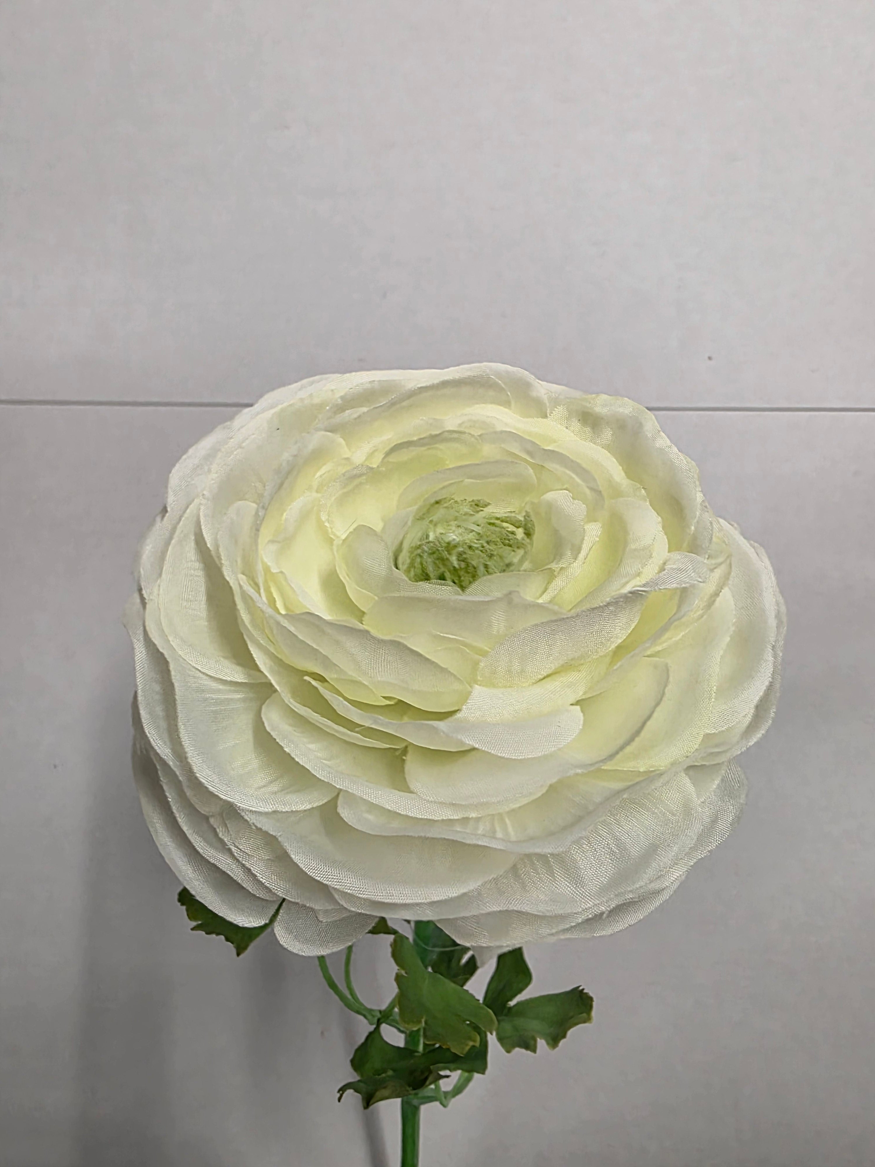 Artificial Ranunculus Cream (PACK OF 2)