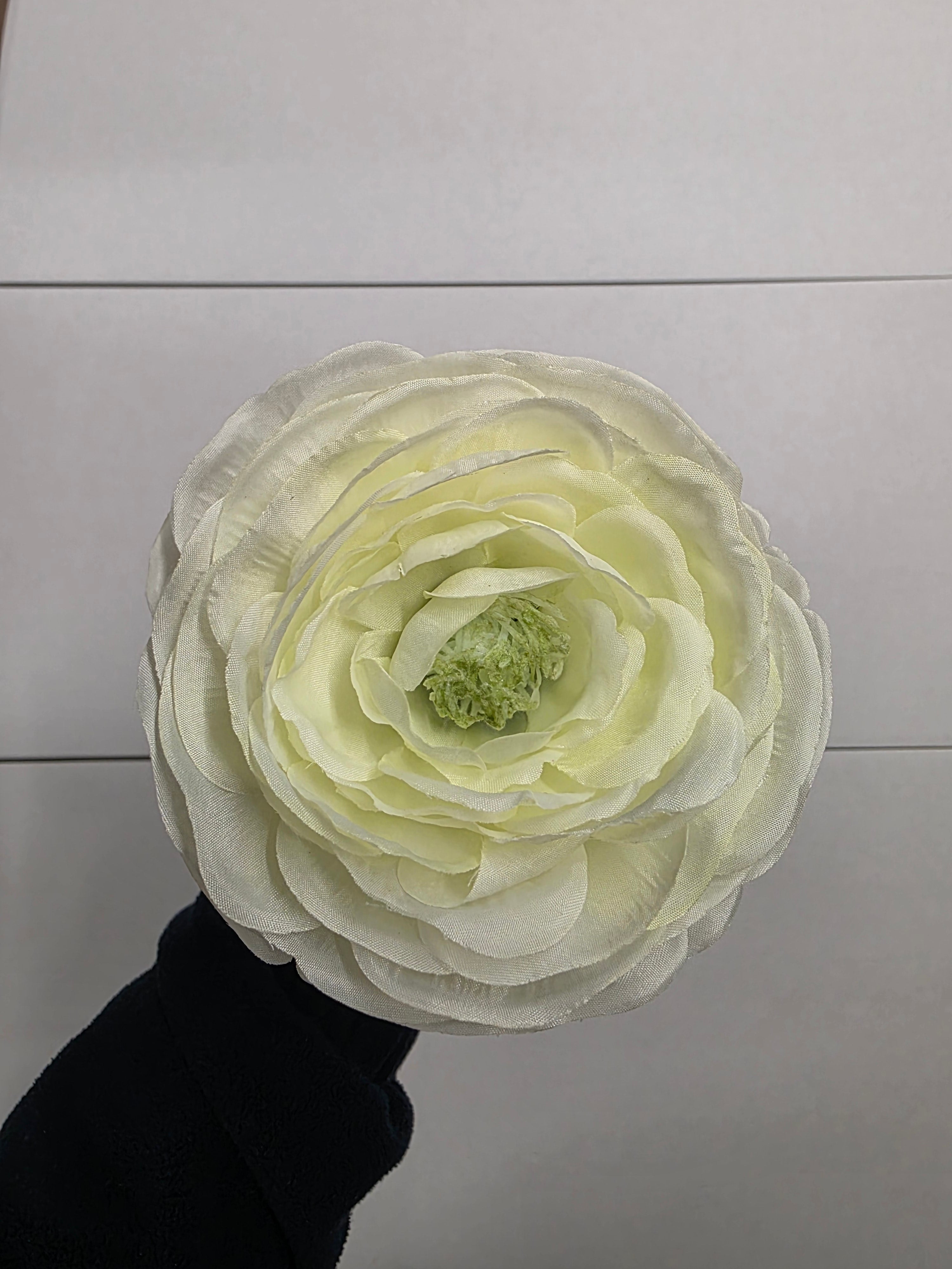Artificial Ranunculus Cream (PACK OF 2)