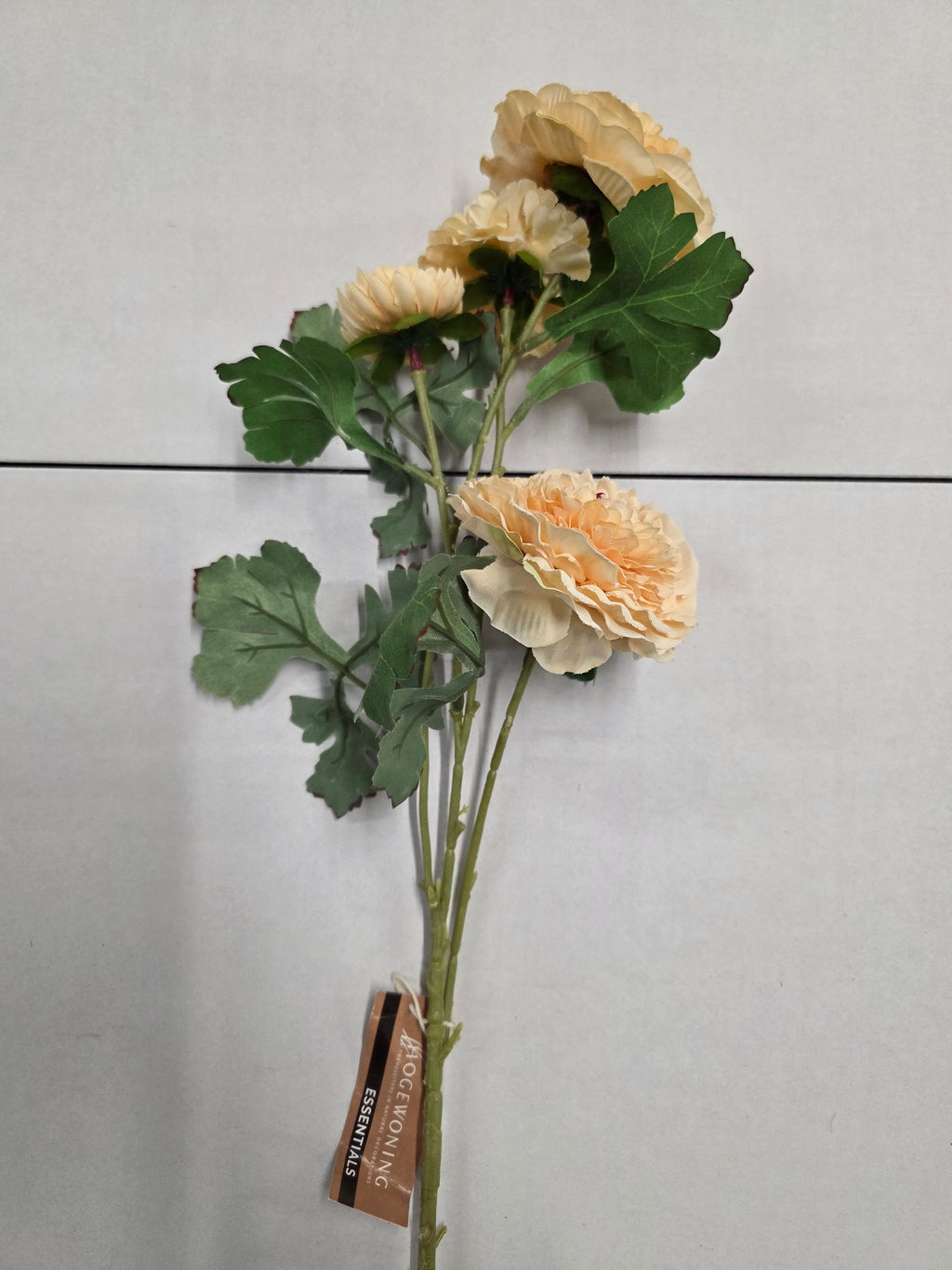 Artificial Ranunculus Salmon 85cm