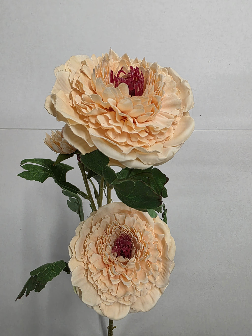 Artificial Ranunculus Salmon 85cm