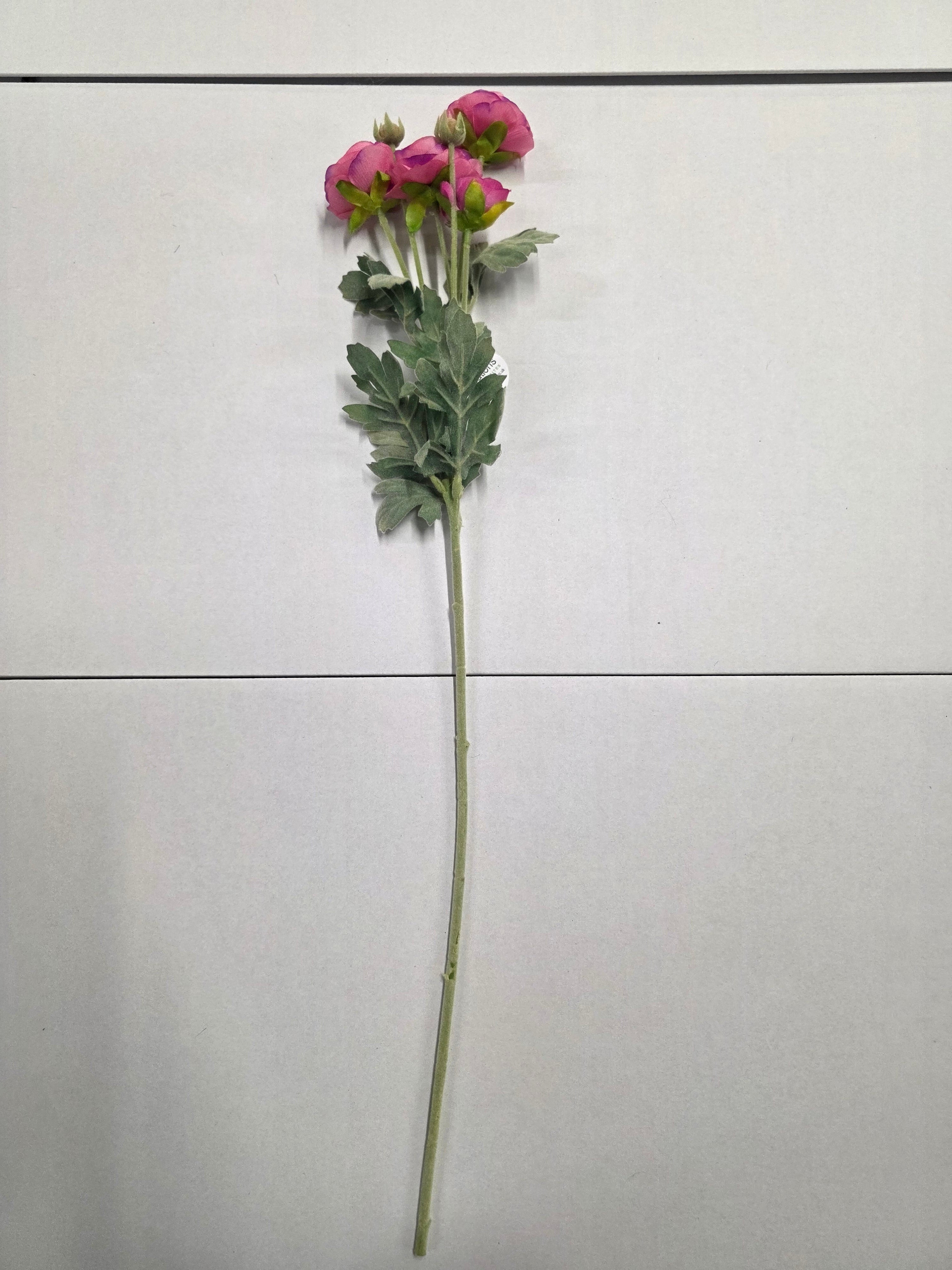 Artificial Ranunculus Spray Hot Pink (PACK OF 2)