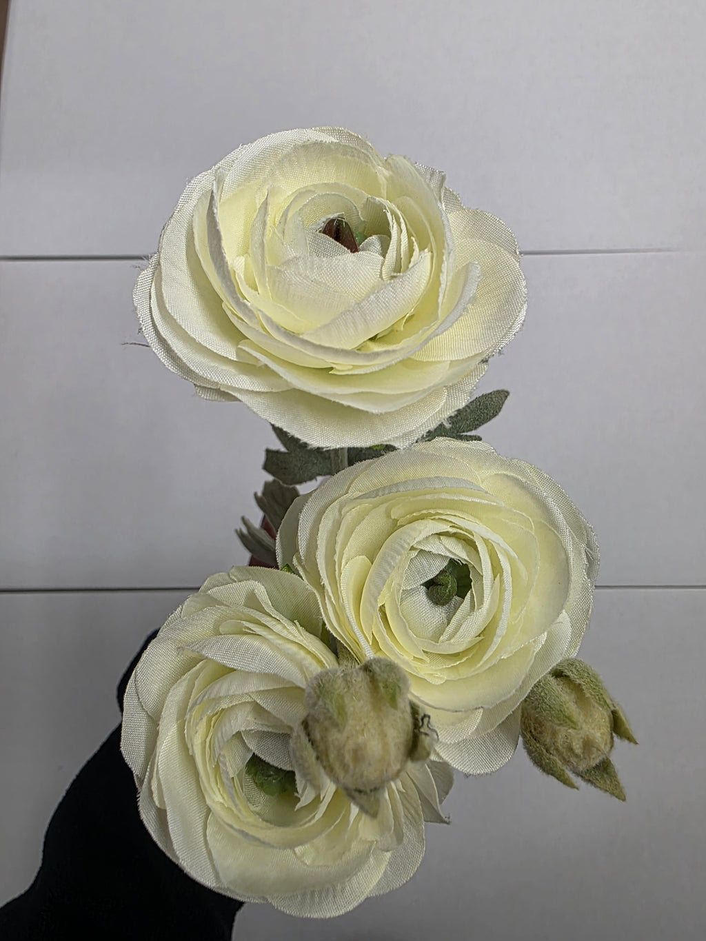 Artificial Ranunculus Spray Ivory (PACK OF 2)
