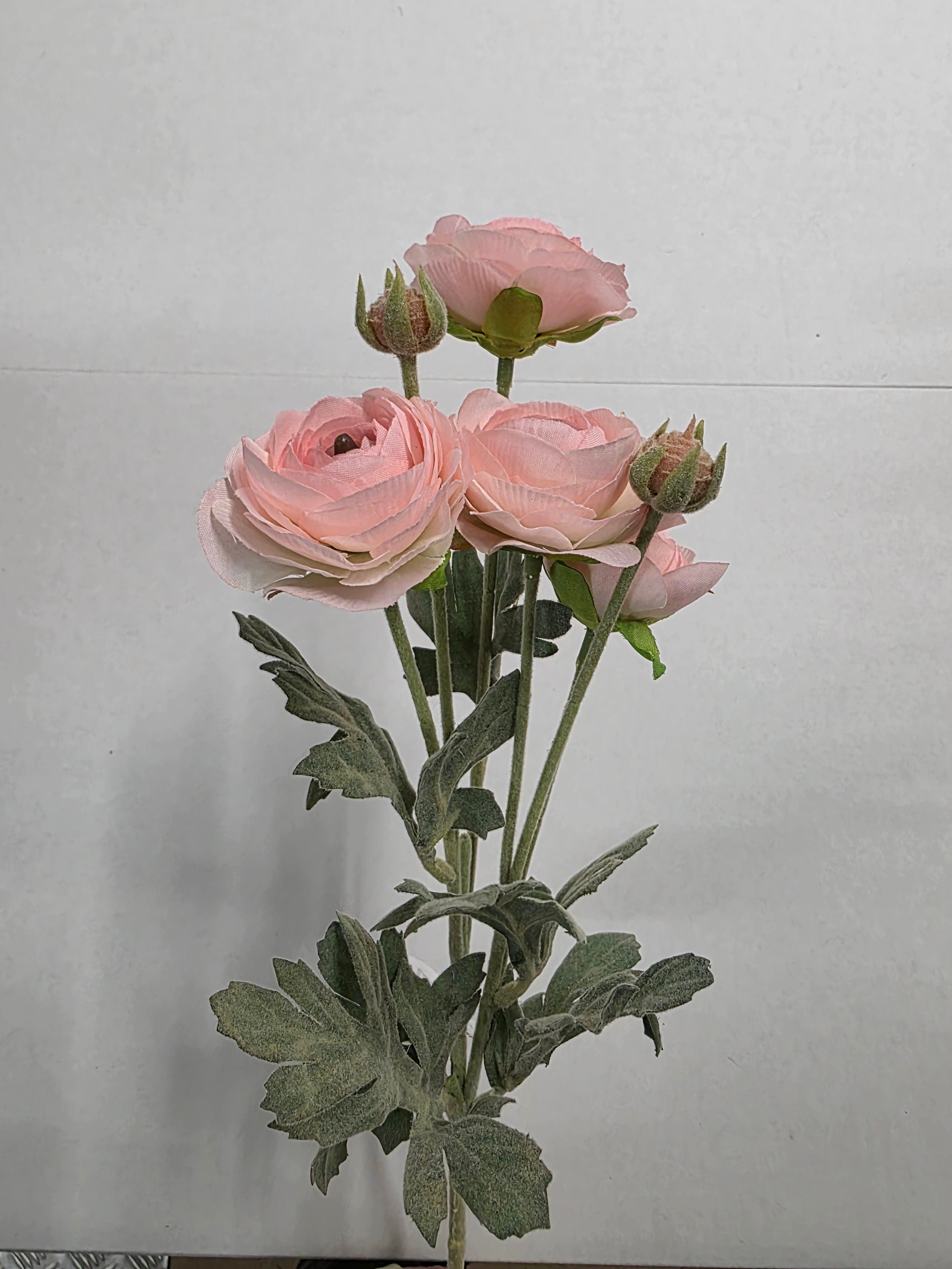 Artificial Ranunculus Spray Pink (PACK OF 2)
