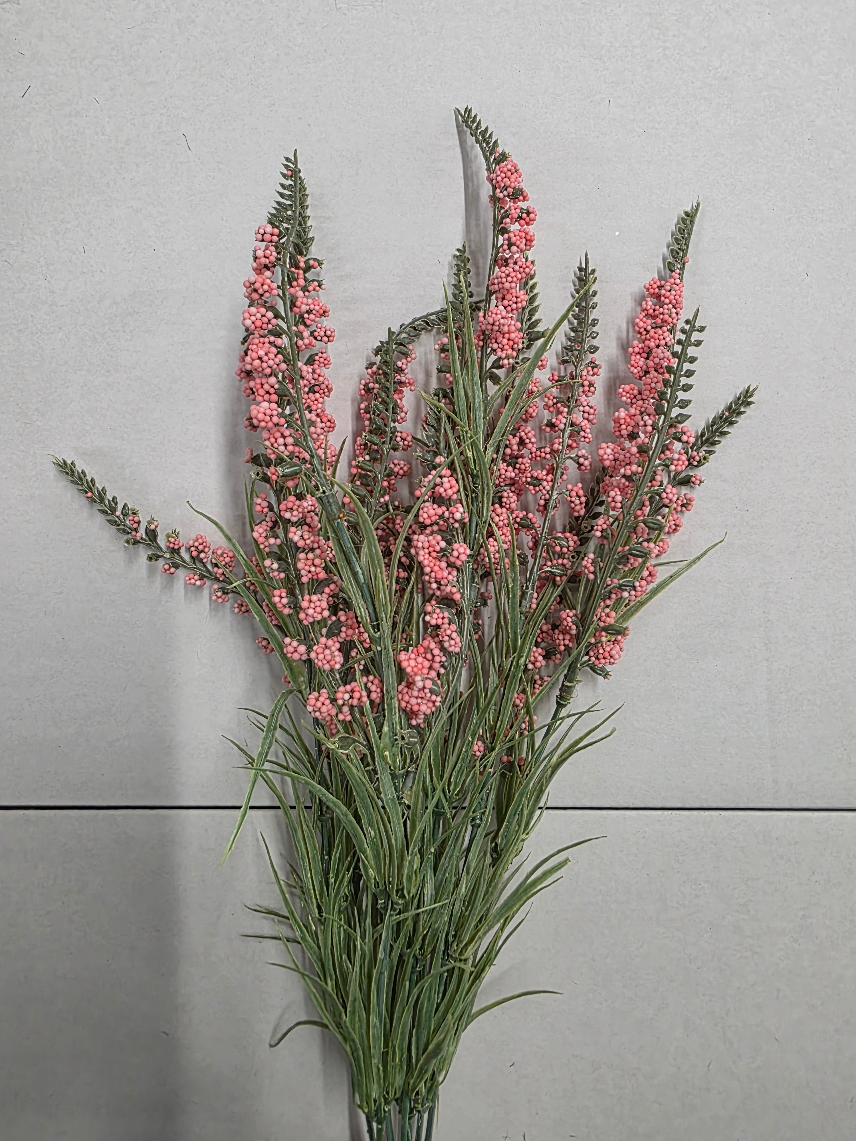 Artificial Salvia Bush 54cm Pink X 18