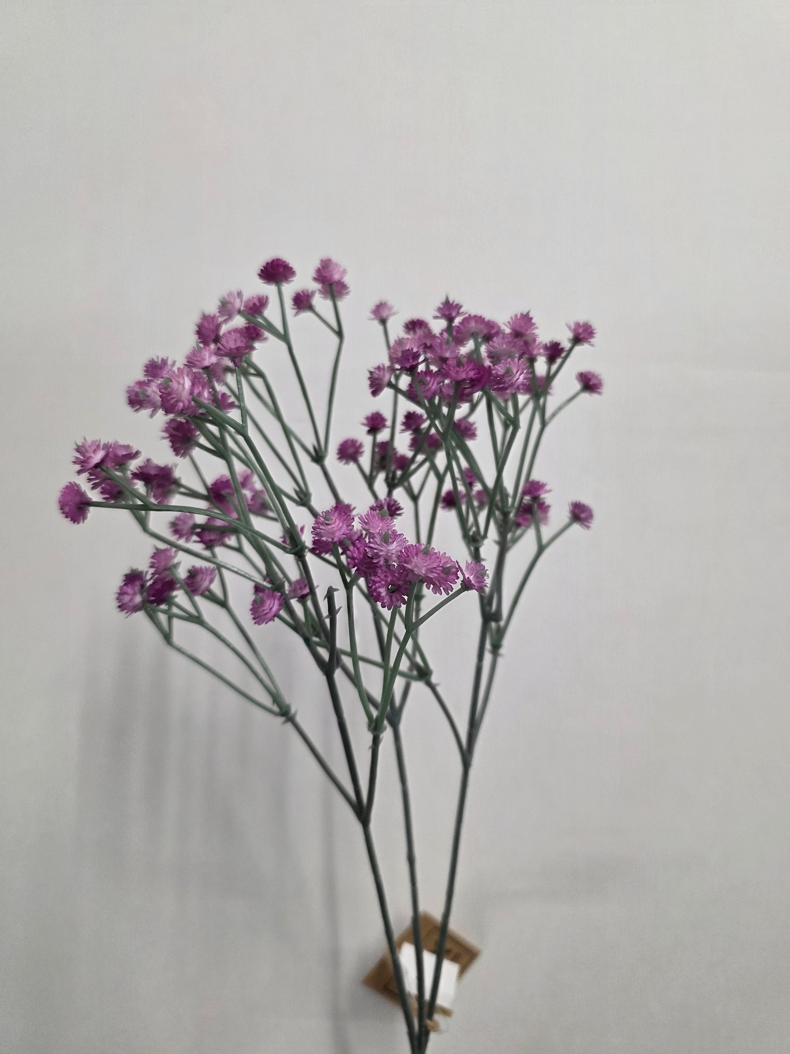 Artificial Stem Gyps 68cm Purple (pACK OF 4)