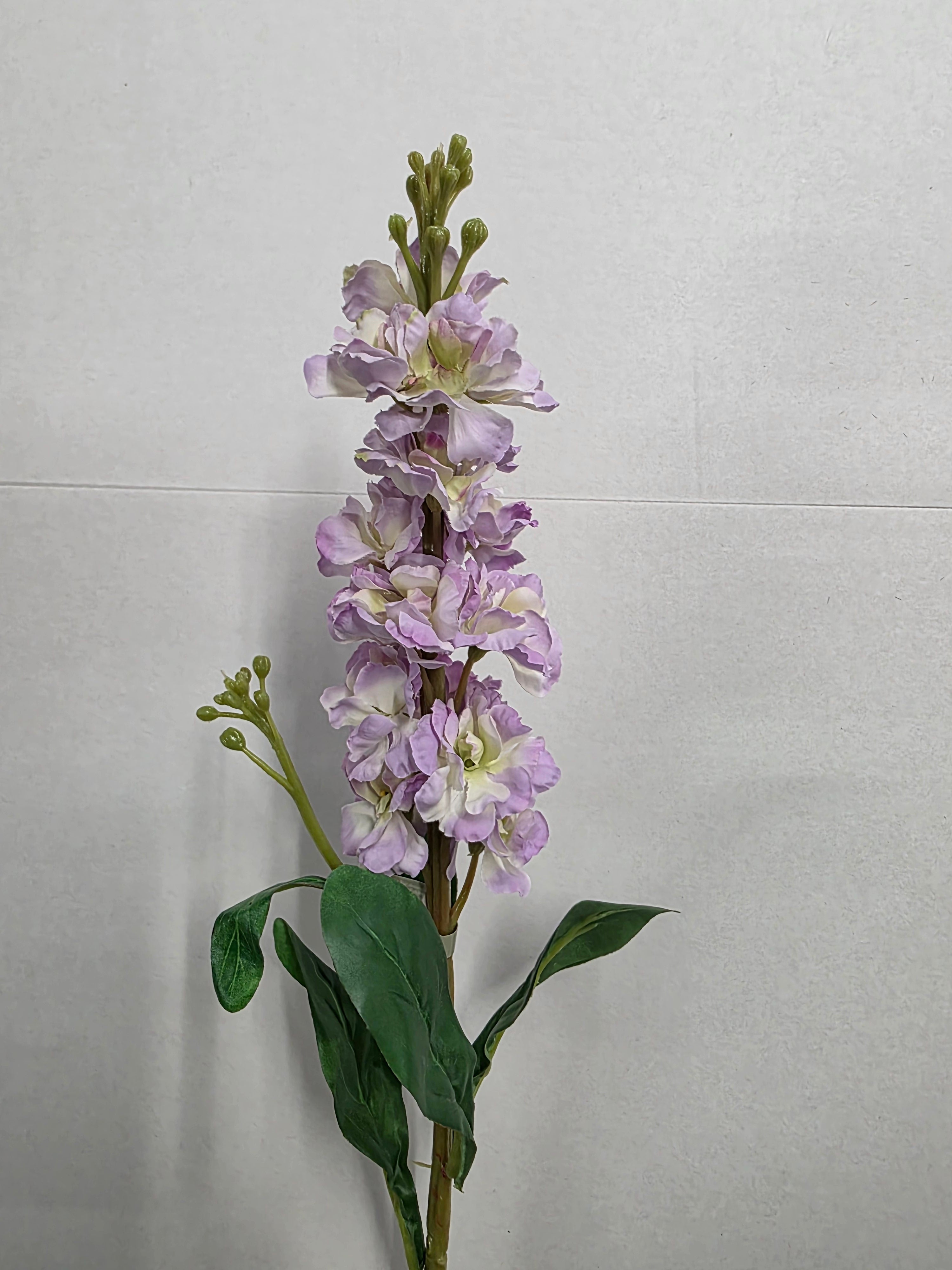 Artificial Stock Flower Lavender 66cm