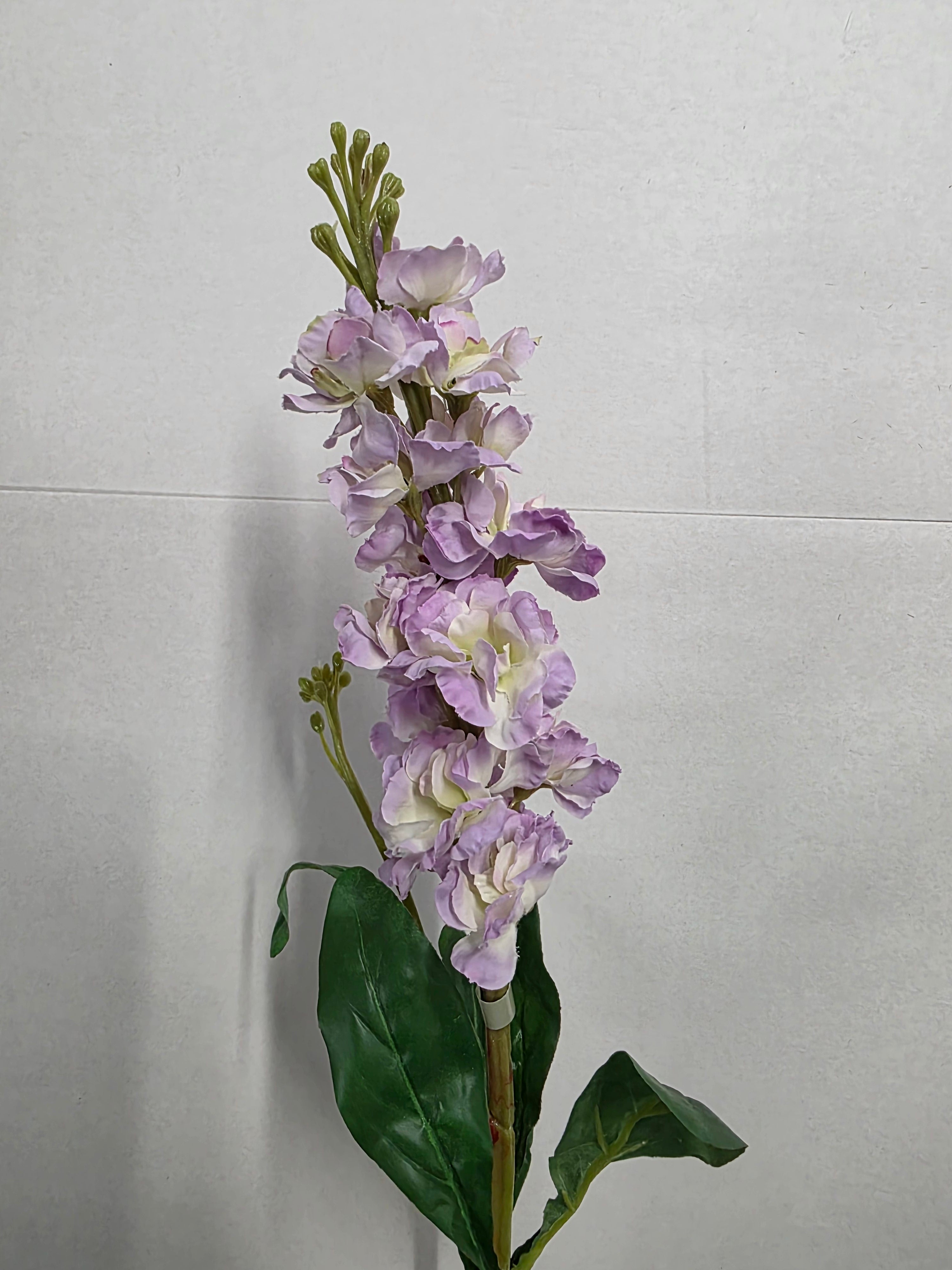 Artificial Stock Flower Lavender 66cm