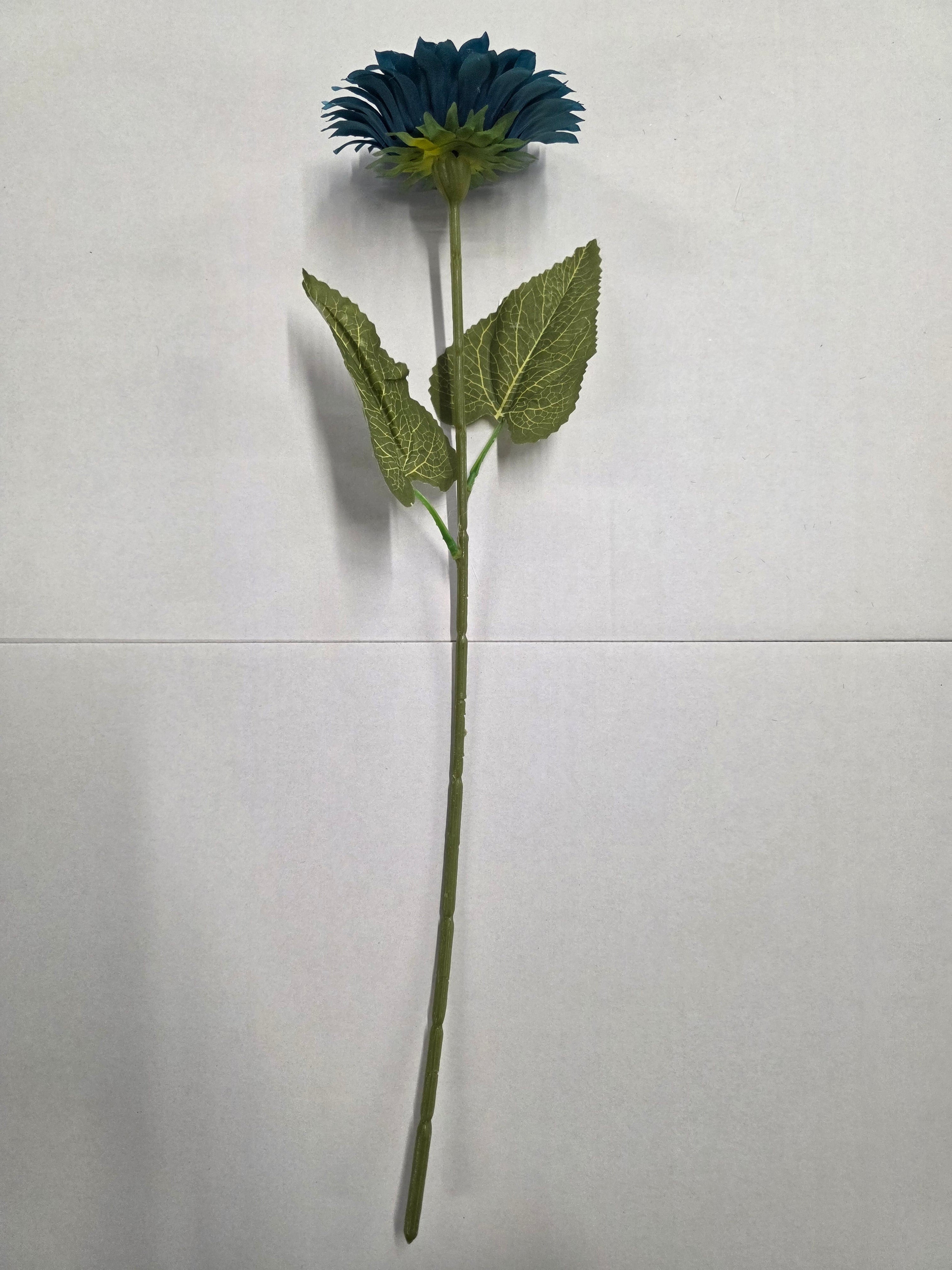 Artificial Sunflower Autumn Blue 60cm (PACK OF 4)