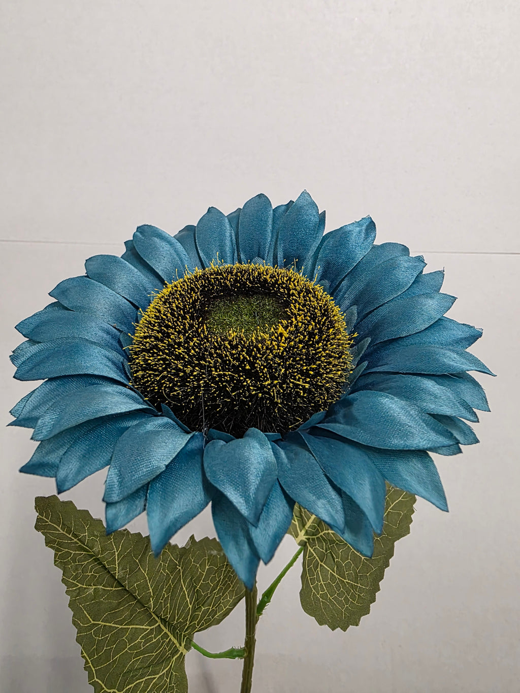 Artificial Sunflower Autumn Blue 60cm (PACK OF 4)