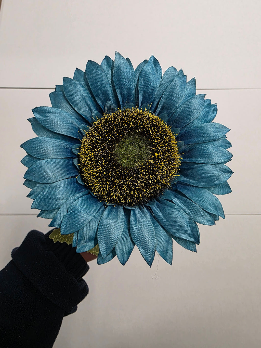 Artificial Sunflower Autumn Blue 60cm (PACK OF 4)