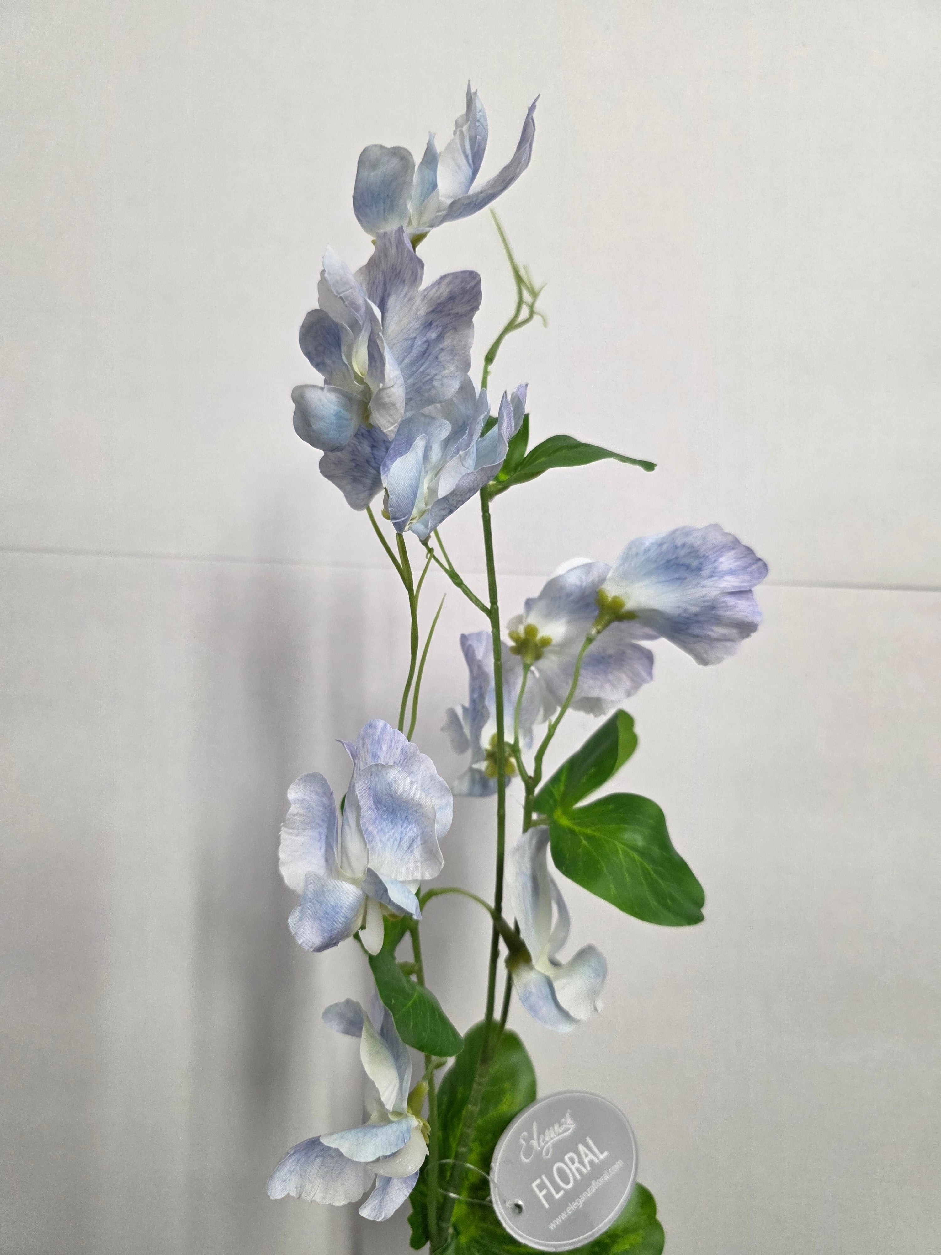 Artificial Sweet Pea Spray Light Blue (PACK OF 2)