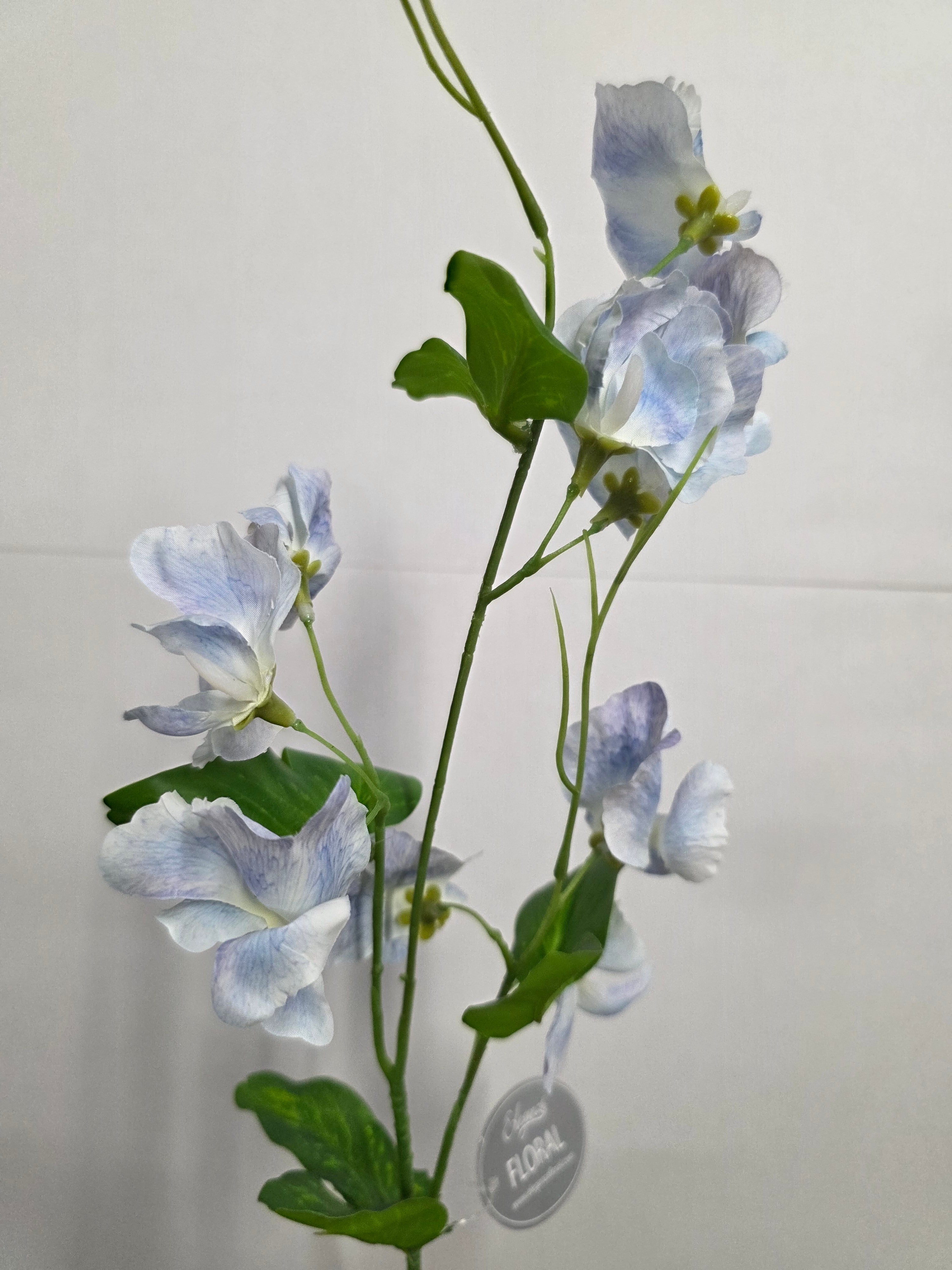 Artificial Sweet Pea Spray Light Blue (PACK OF 2)