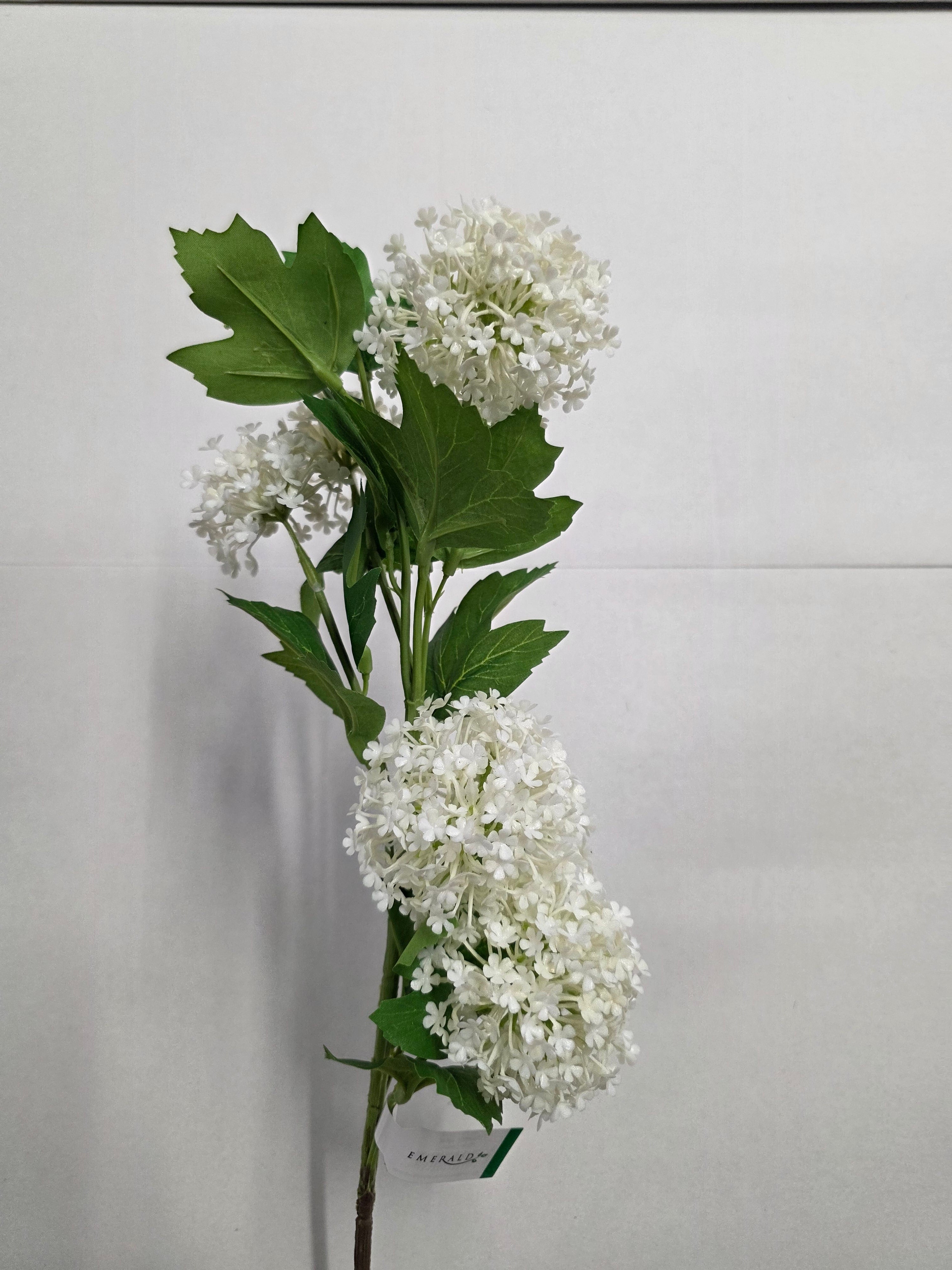Artificial Viburnum Spray 75cm Cream