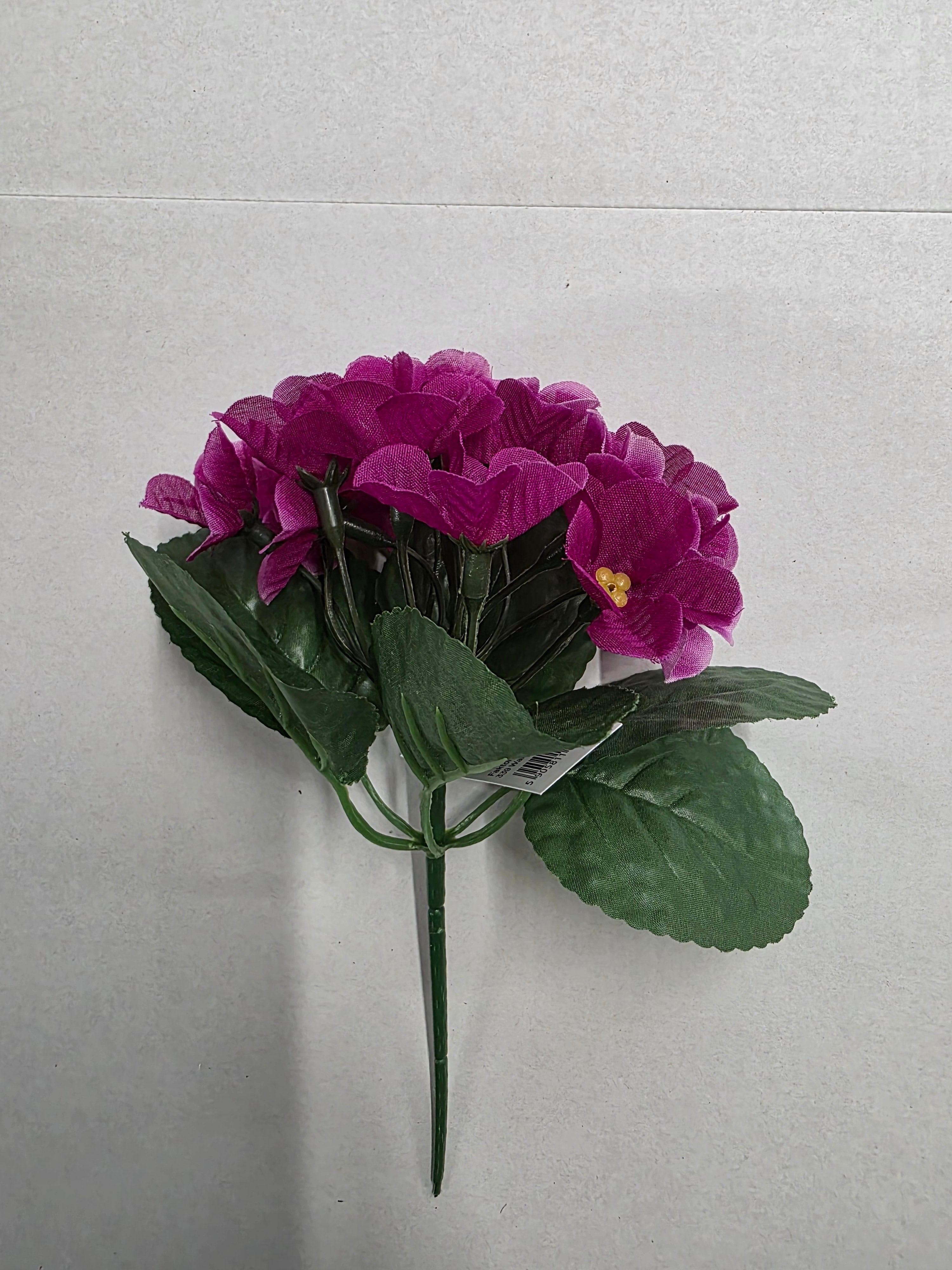 Artificial Violet Burgundy X15 20cm (PACK OF 5)