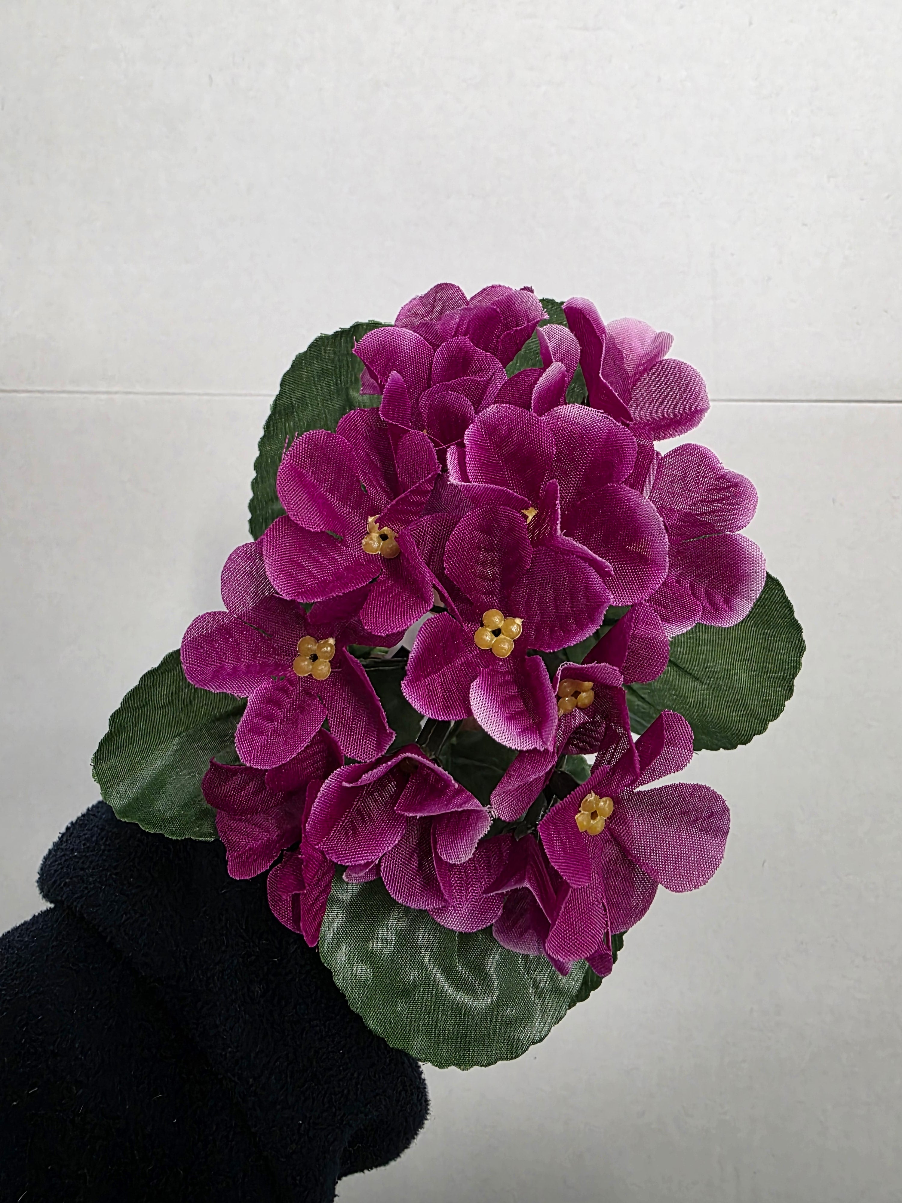 Artificial Violet Burgundy X15 20cm (PACK OF 5)