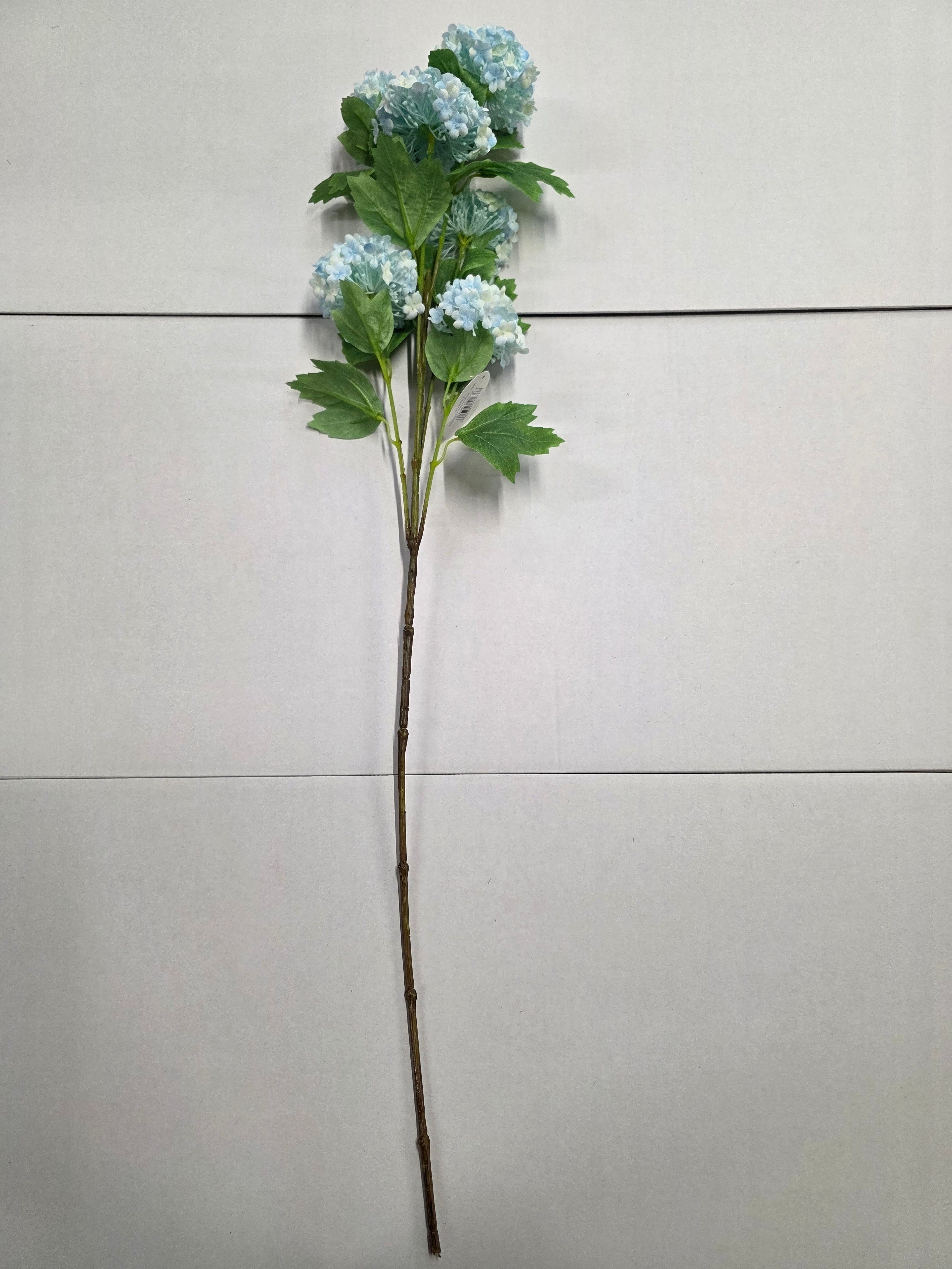 Artificial Virburnum Snowball Aqua 96cm