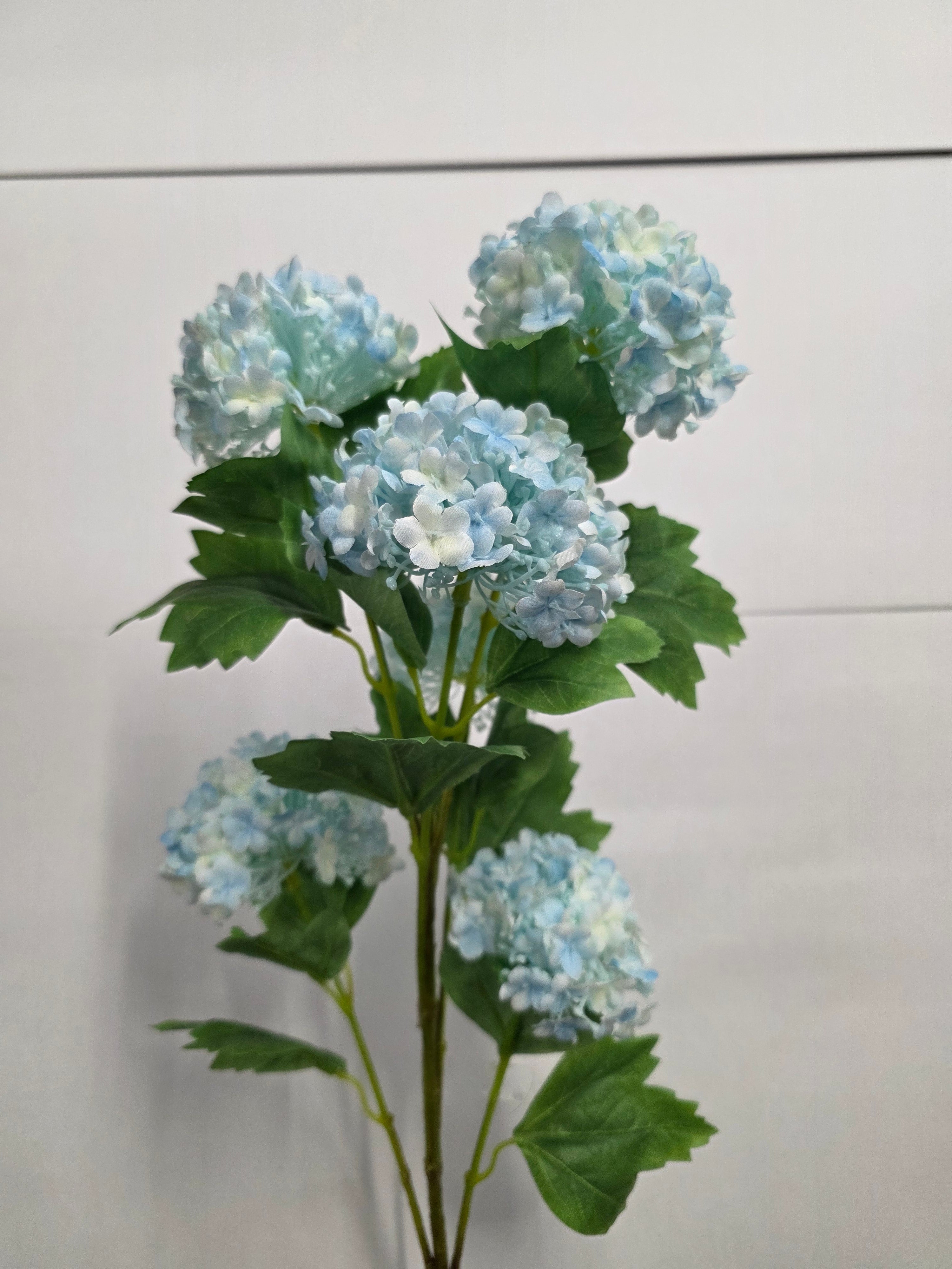 Artificial Virburnum Snowball Aqua 96cm