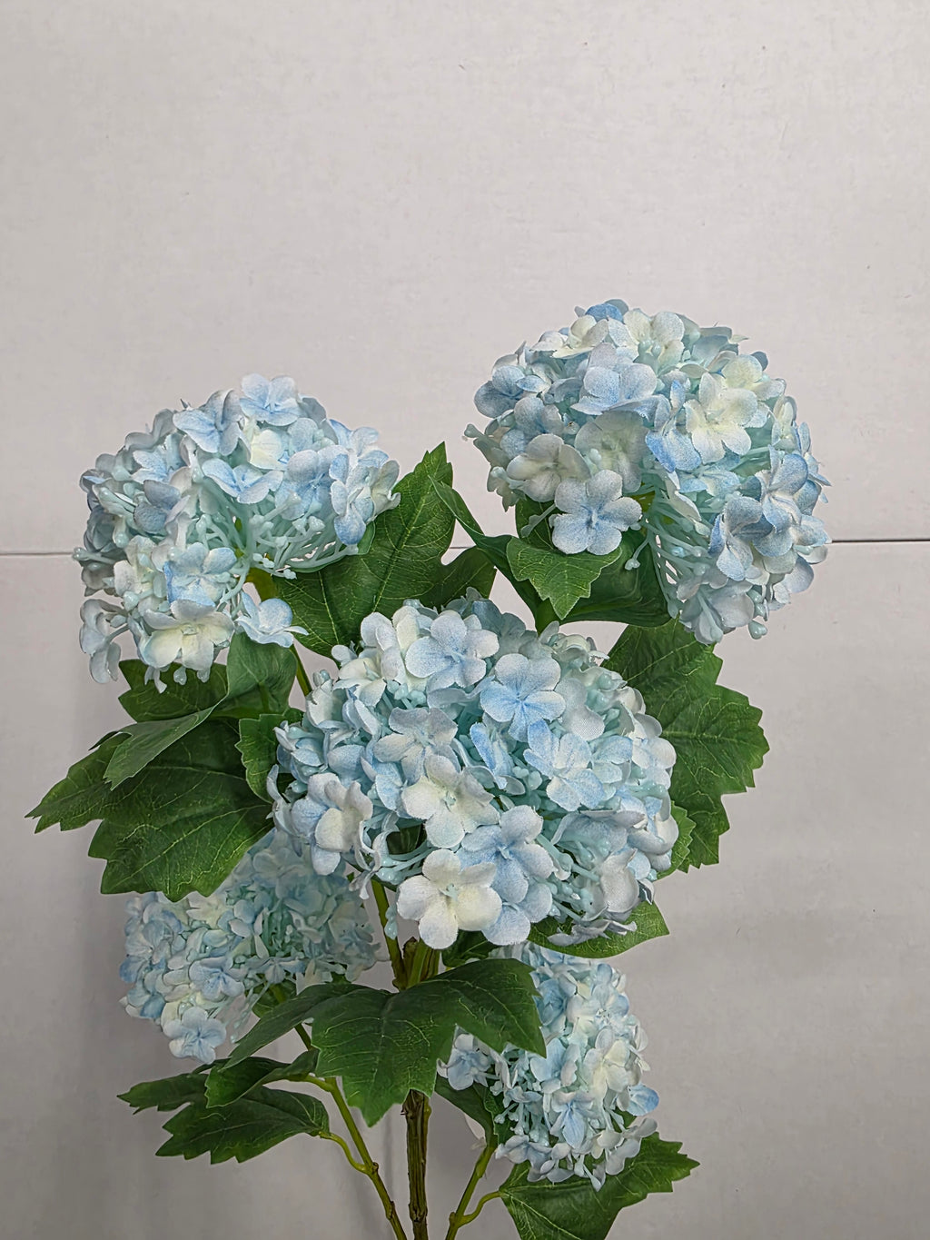 Artificial Virburnum Snowball Aqua 96cm