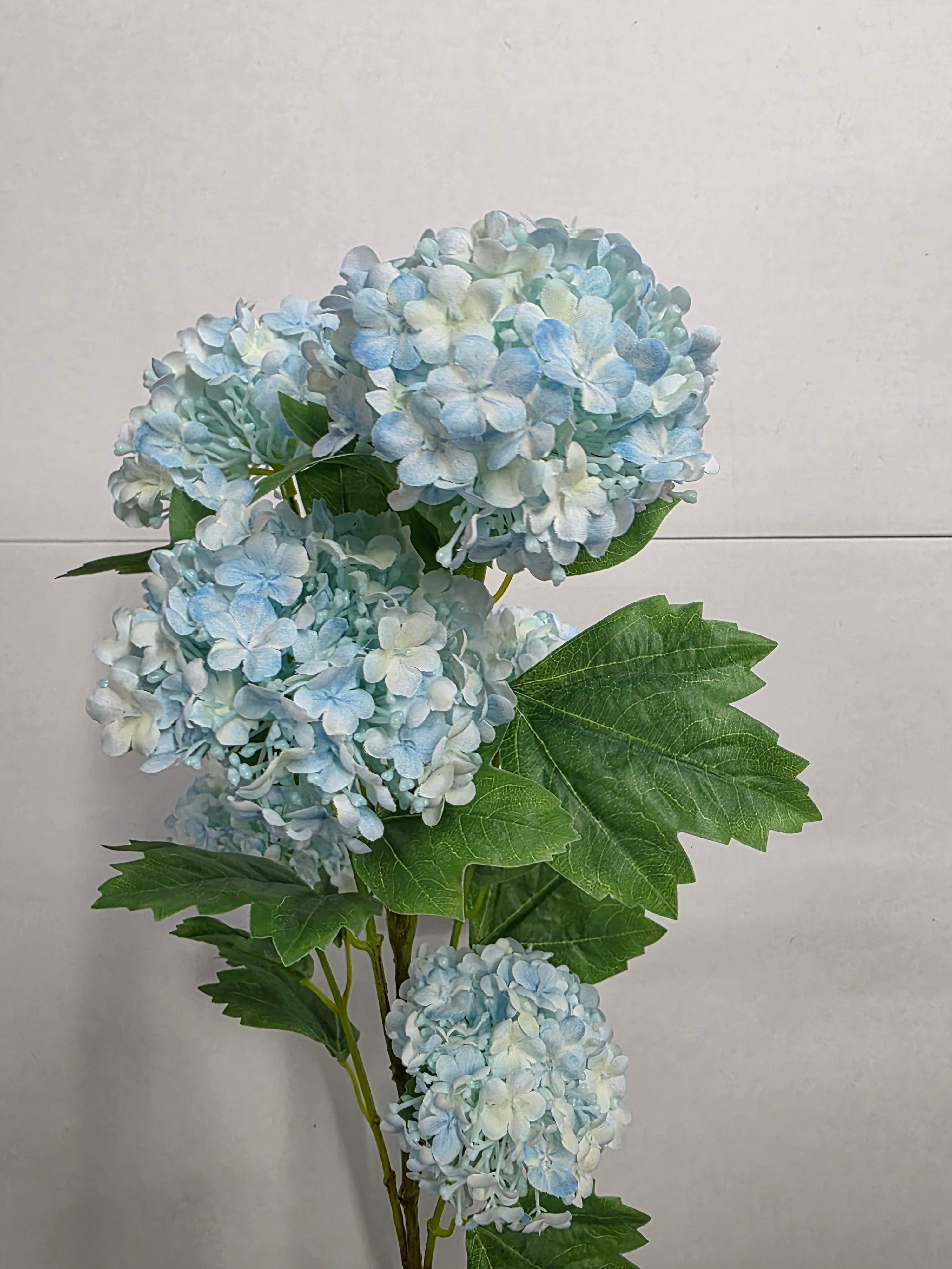 Artificial Virburnum Snowball Aqua 96cm