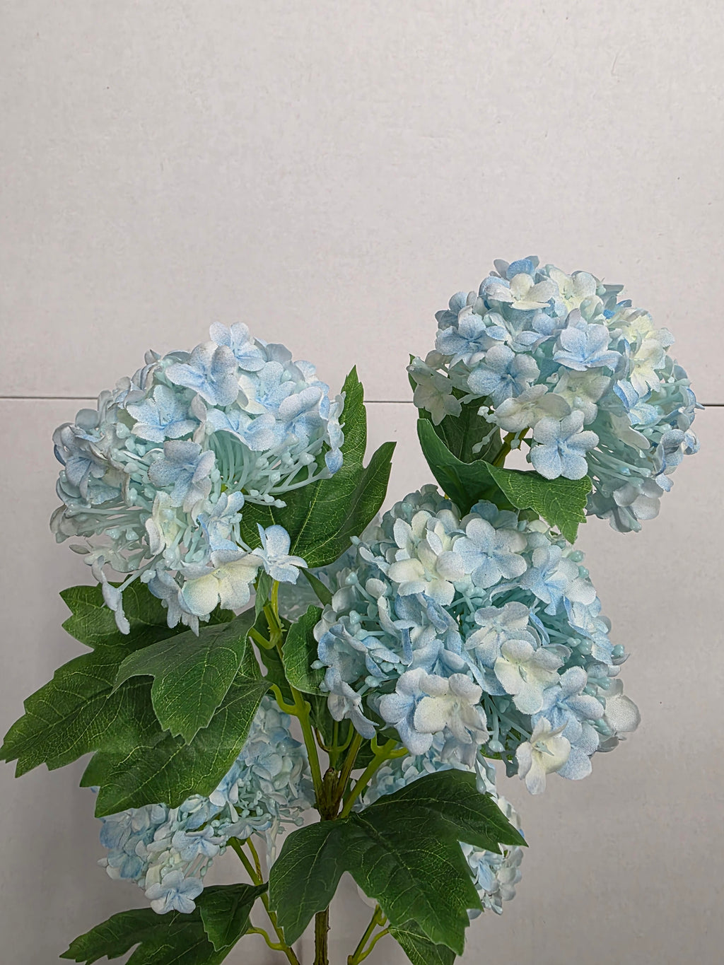 Artificial Virburnum Snowball Aqua 96cm
