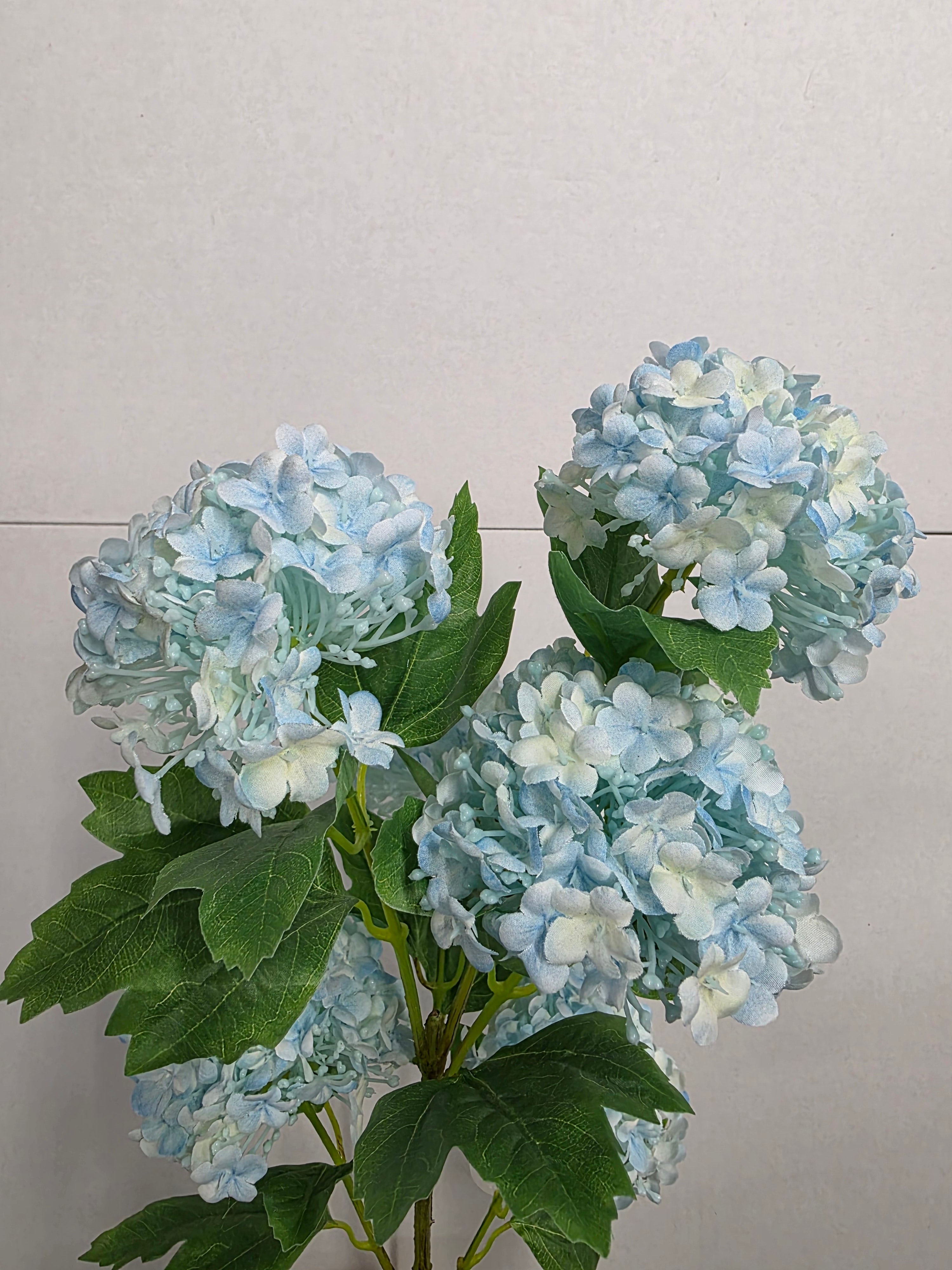 Artificial Virburnum Snowball Aqua 96cm