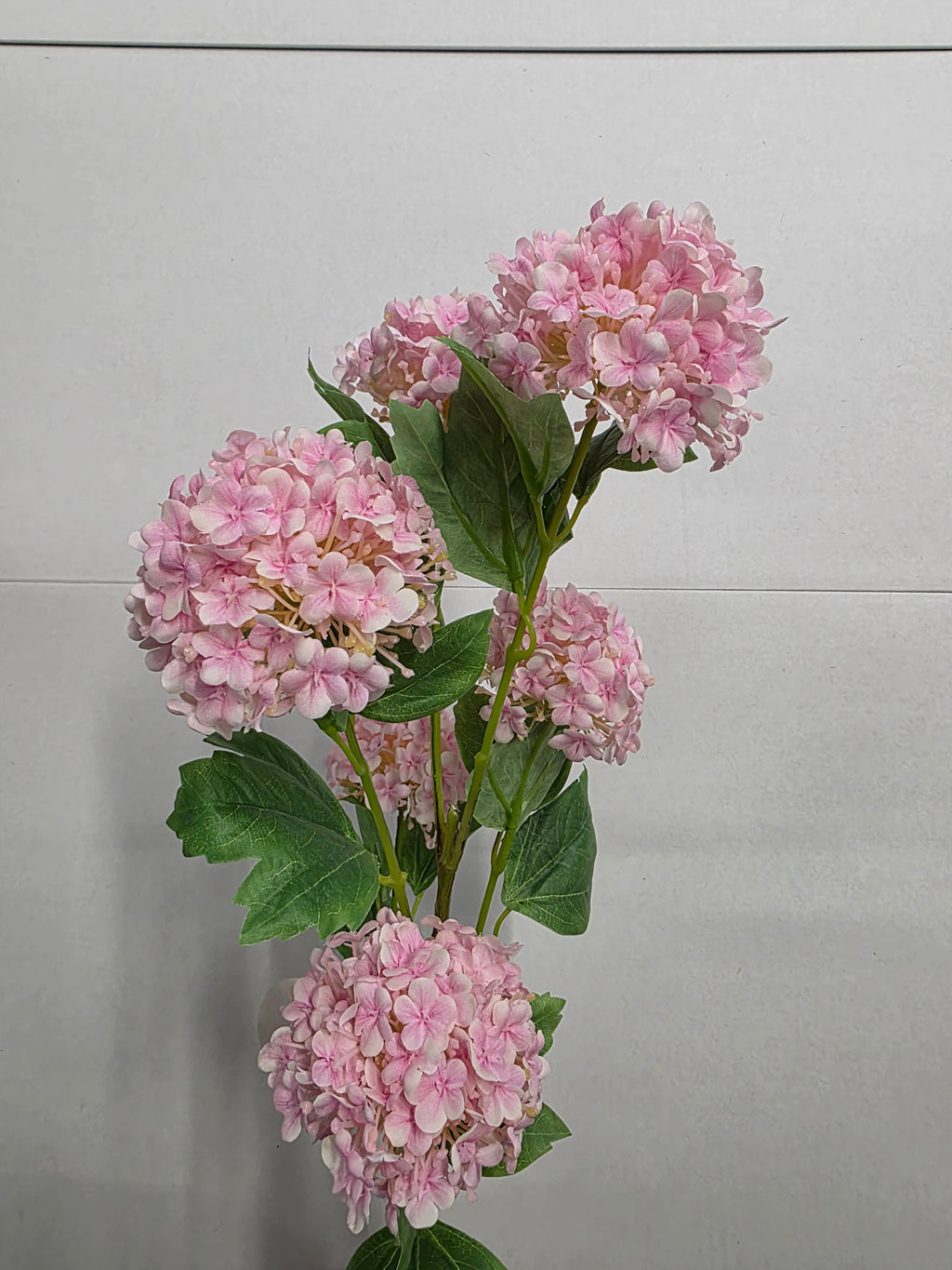 Artificial Virburnum Snowball Peach 96cm