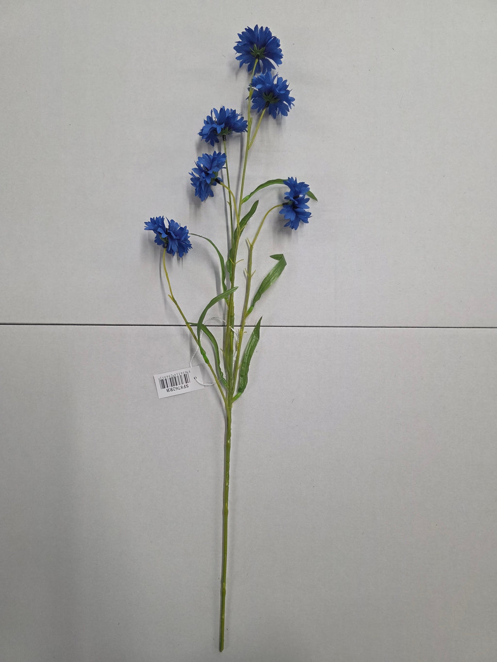 Artificial Wild Cornflower Spray Royal Blue 63cm (PACK OF 4)
