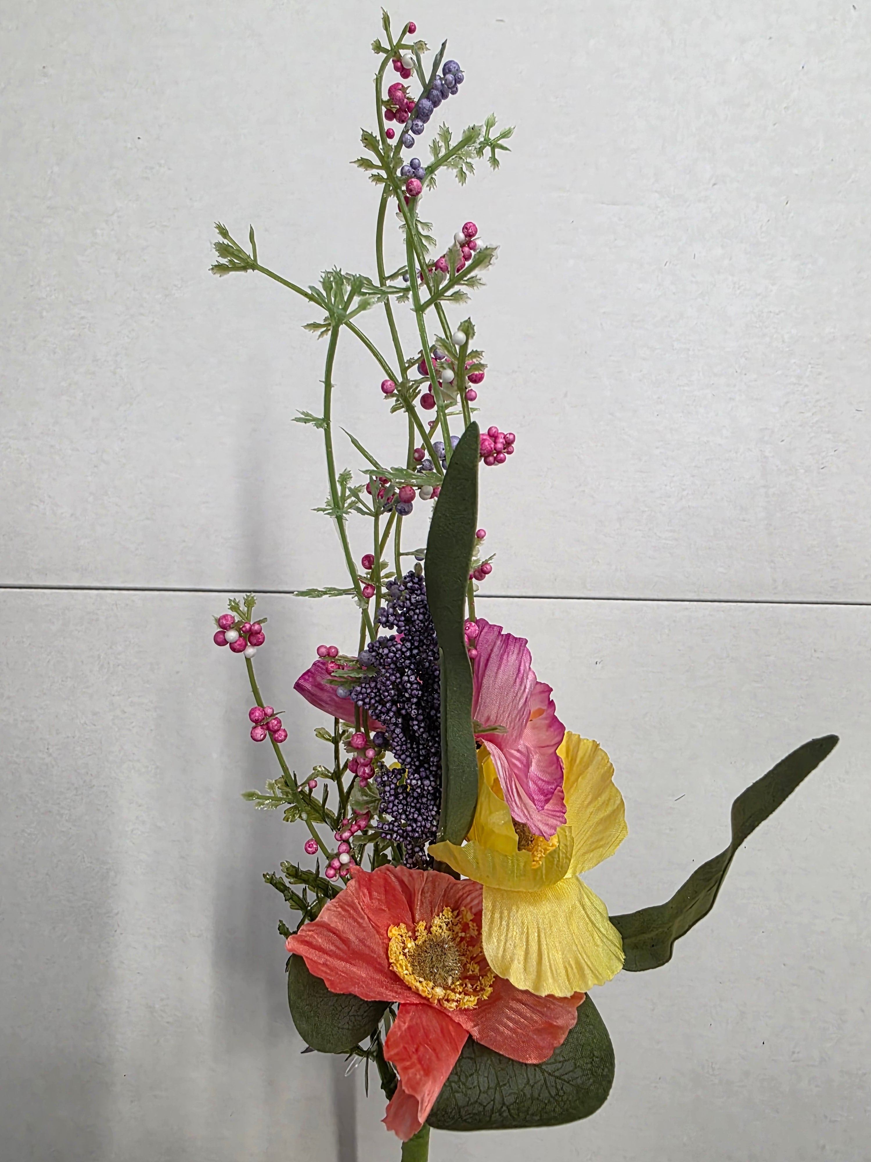 Artificial Wildflower Pick 40cm (PACK OF 4)