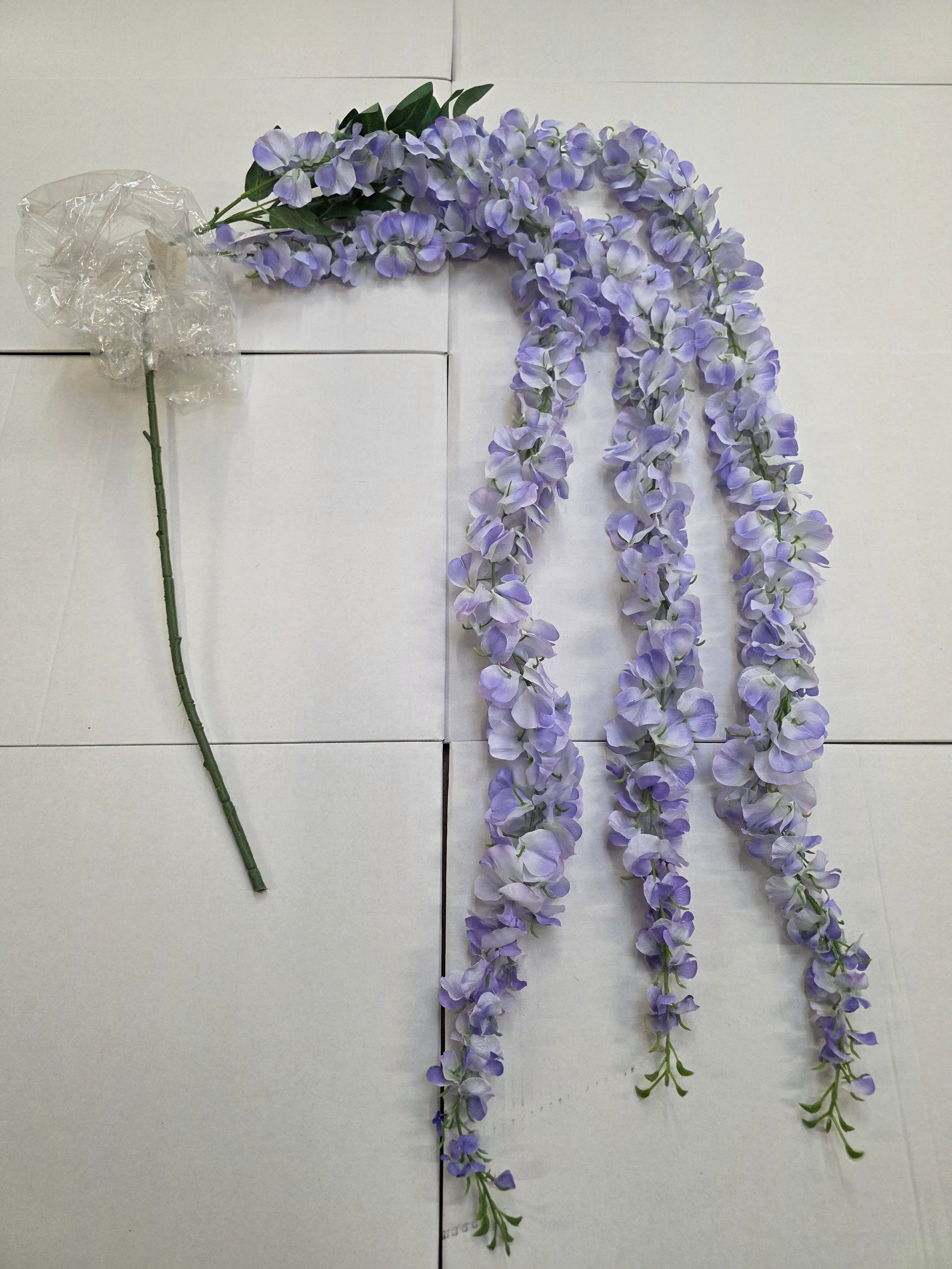 Artificial Wisteria Spray Lilac