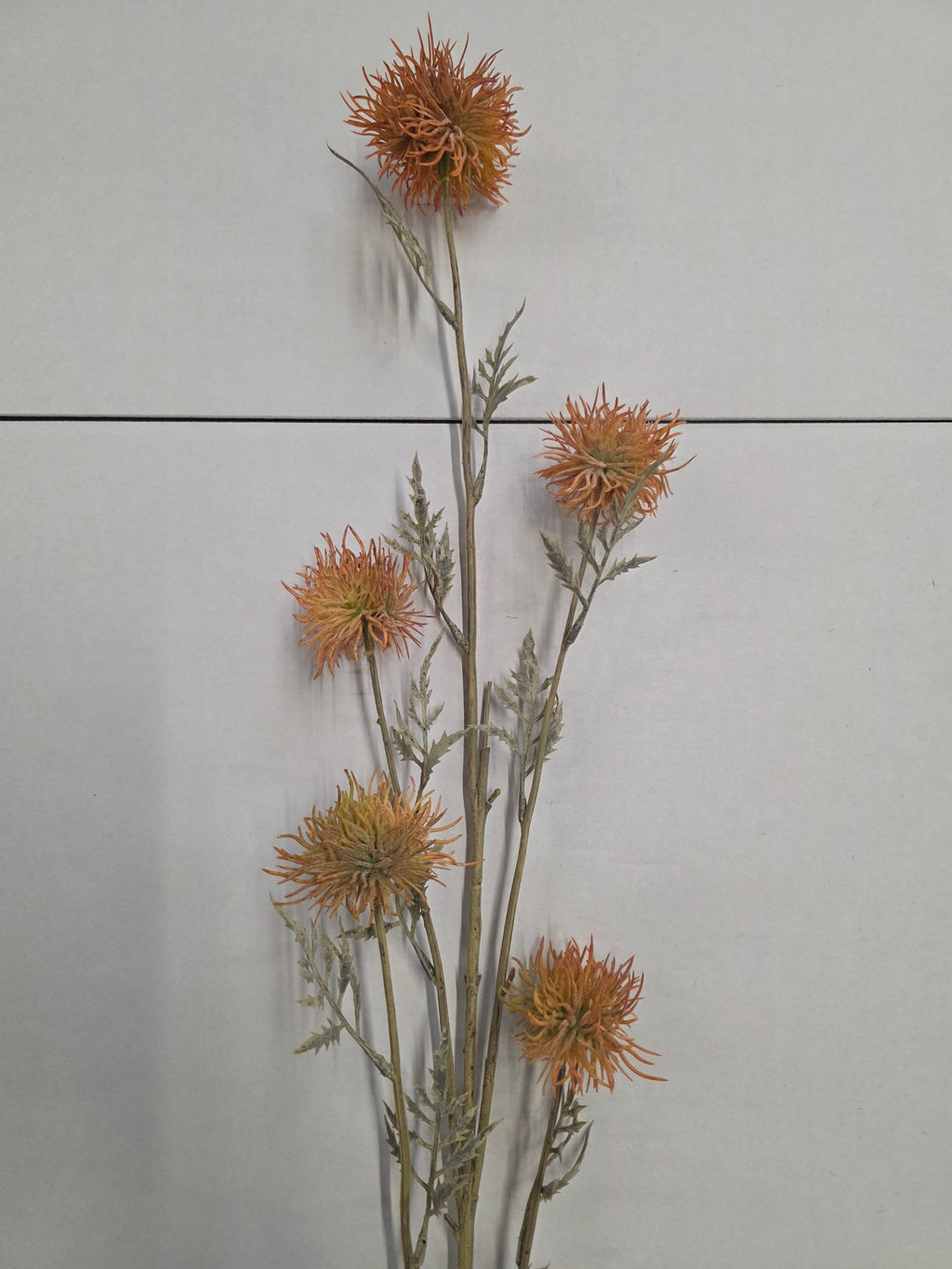 Artificial Xanthium Branch X 5 Orange (PACK OF 2)