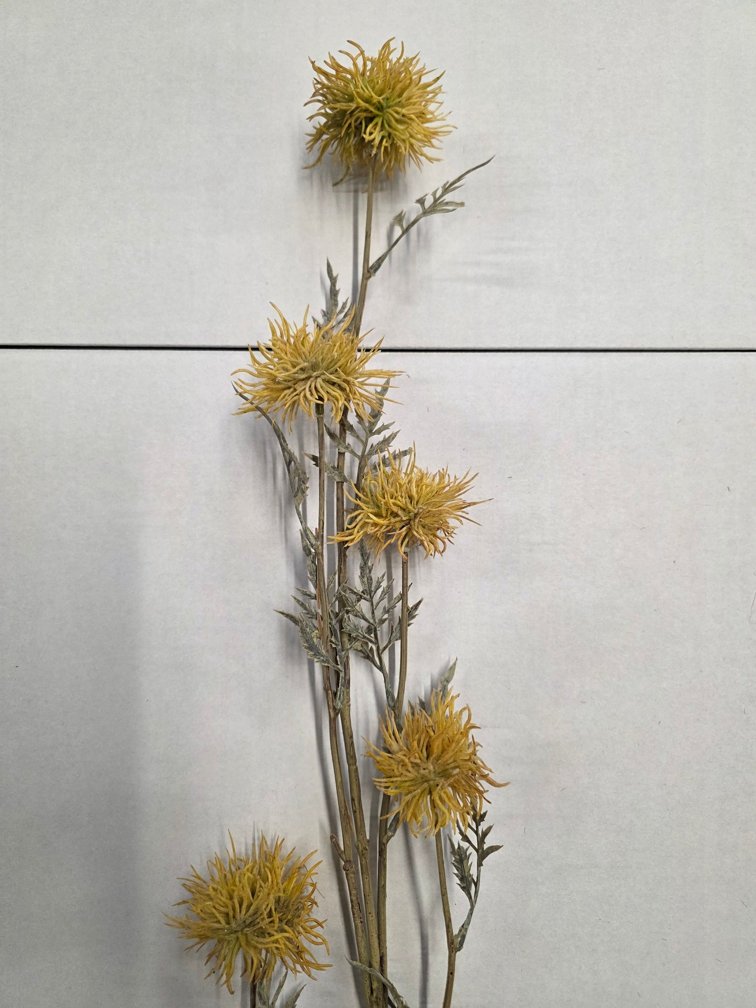 Artificial Xanthium Branch X 5 Yellow (PACK OF 2)