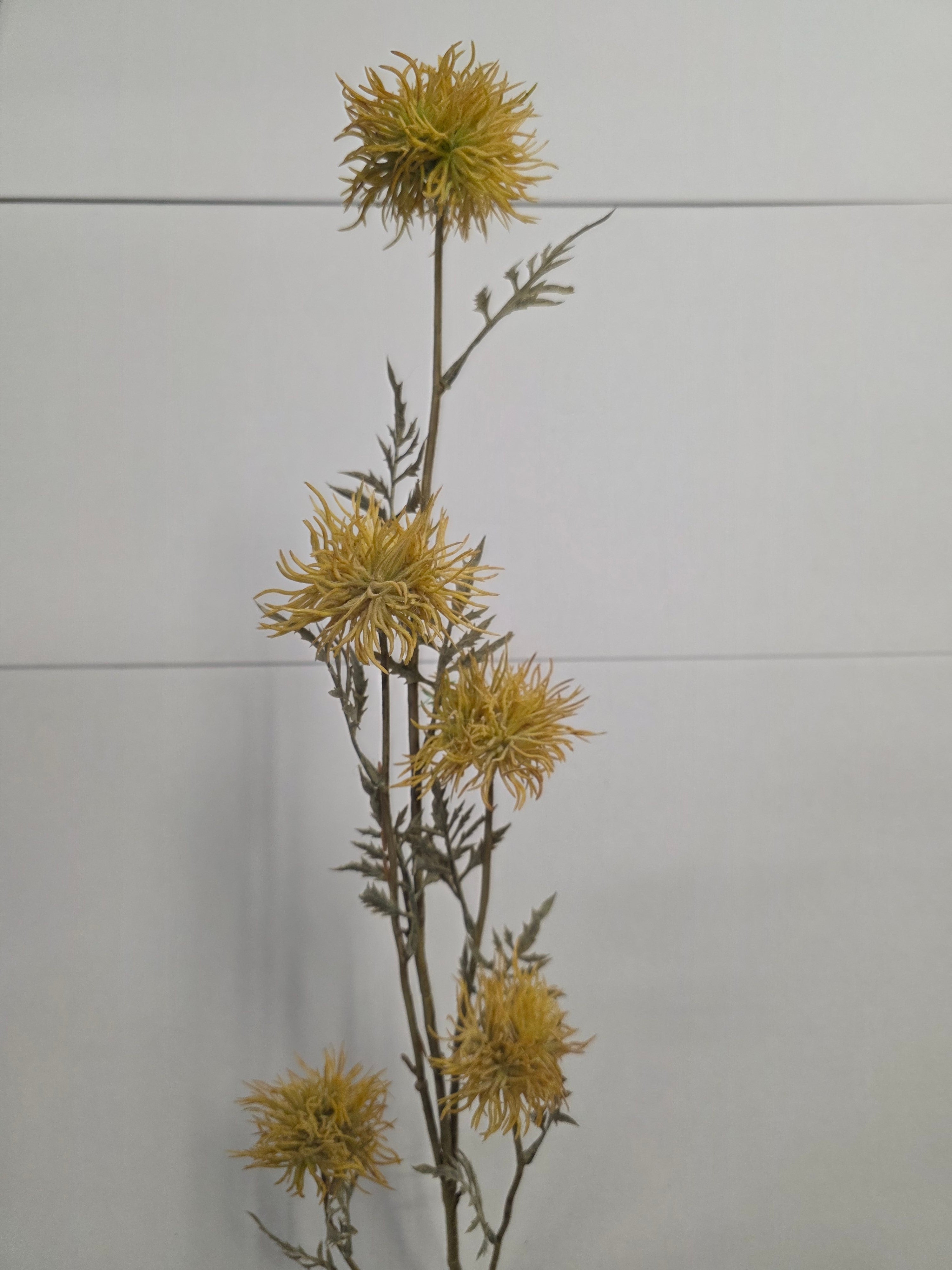 Artificial Xanthium Branch X 5 Yellow (PACK OF 2)