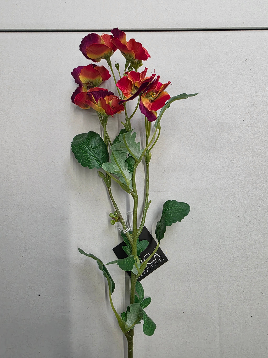 Artificial Pansy Orange 69cm (PACK OF 3)
