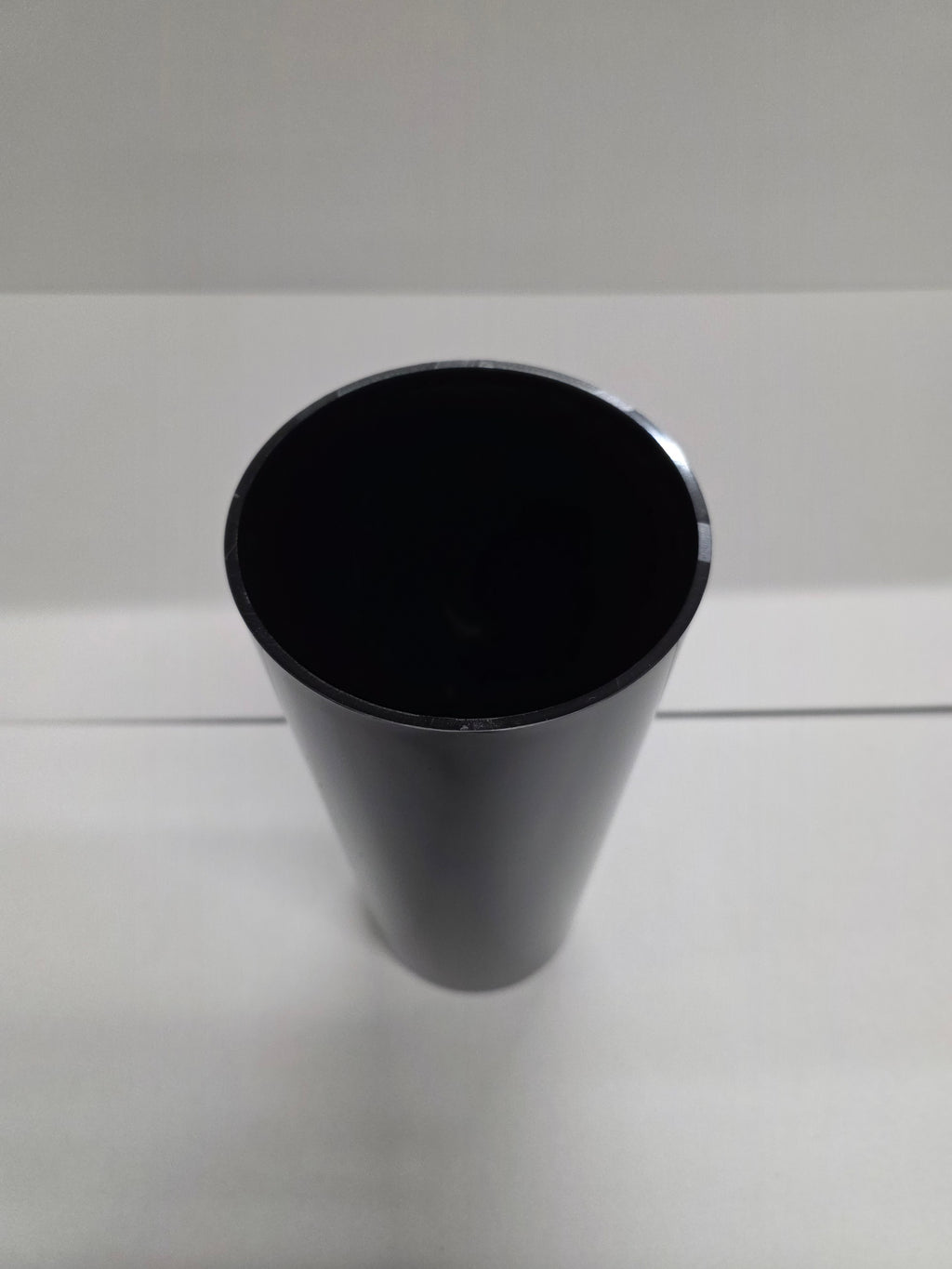 Acrylic Cylinder Black 30x13cm (PACK OF 2)