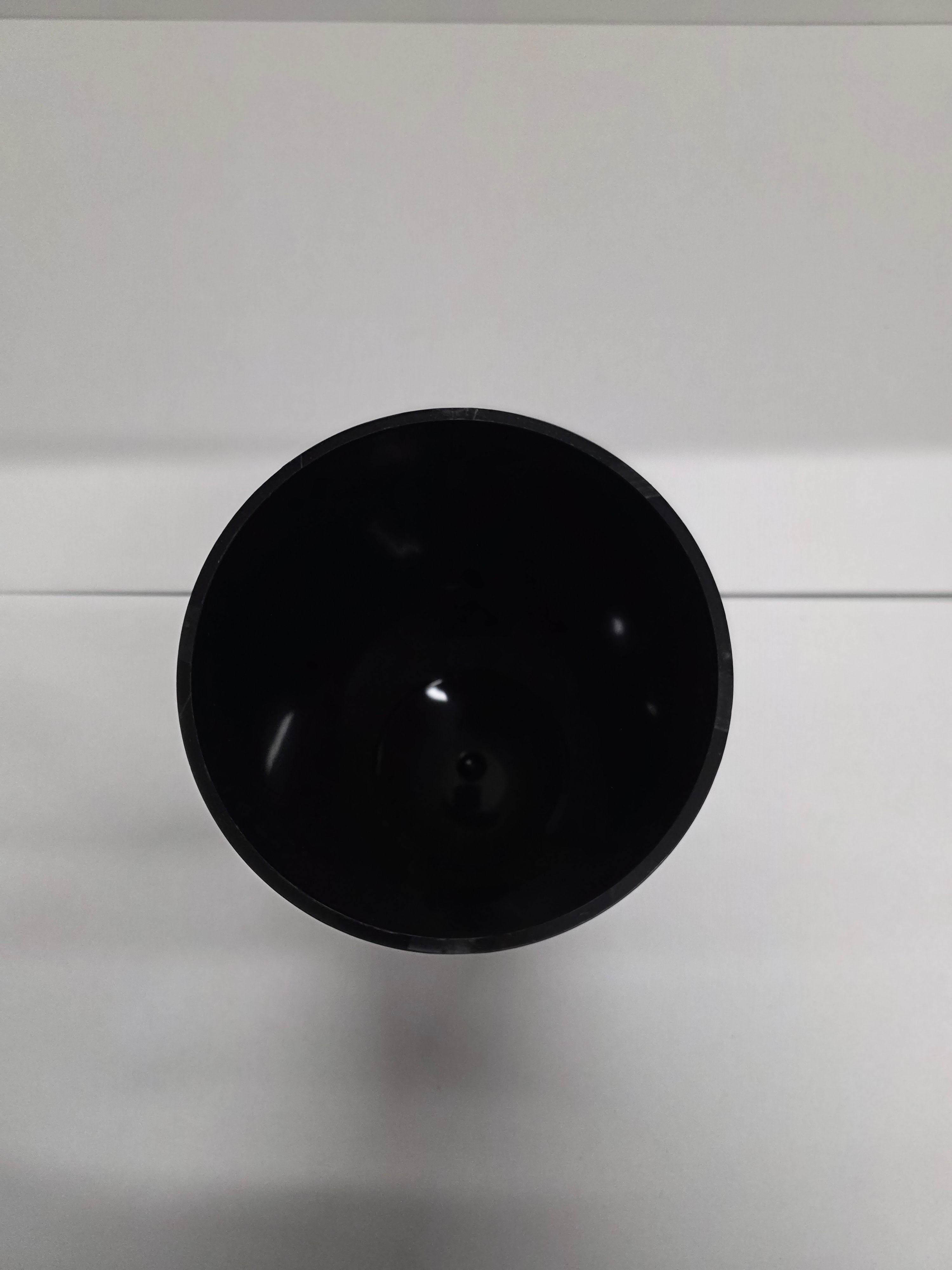 Acrylic Cylinder Black 30x13cm (PACK OF 2)