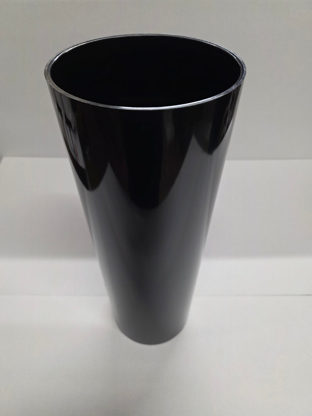 Acrylic Cylinder Black 43x16cm